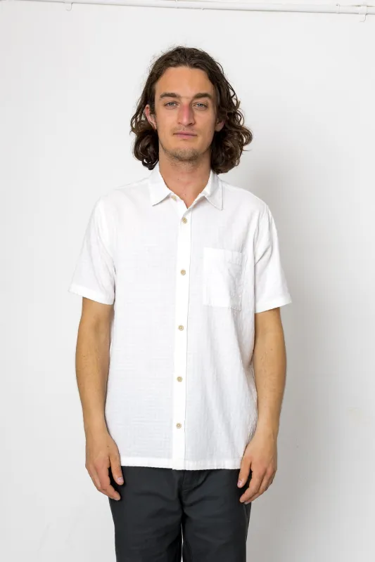 Senna 2 Shirt - Optic White made by Folk