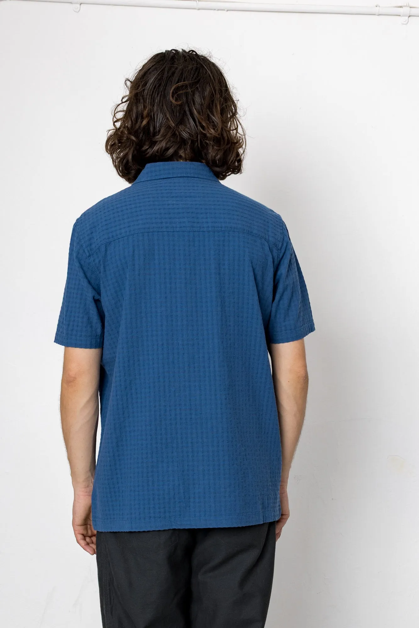 Senna 2 Shirt - Dark Denim sold by Folk product image thumbnail 4