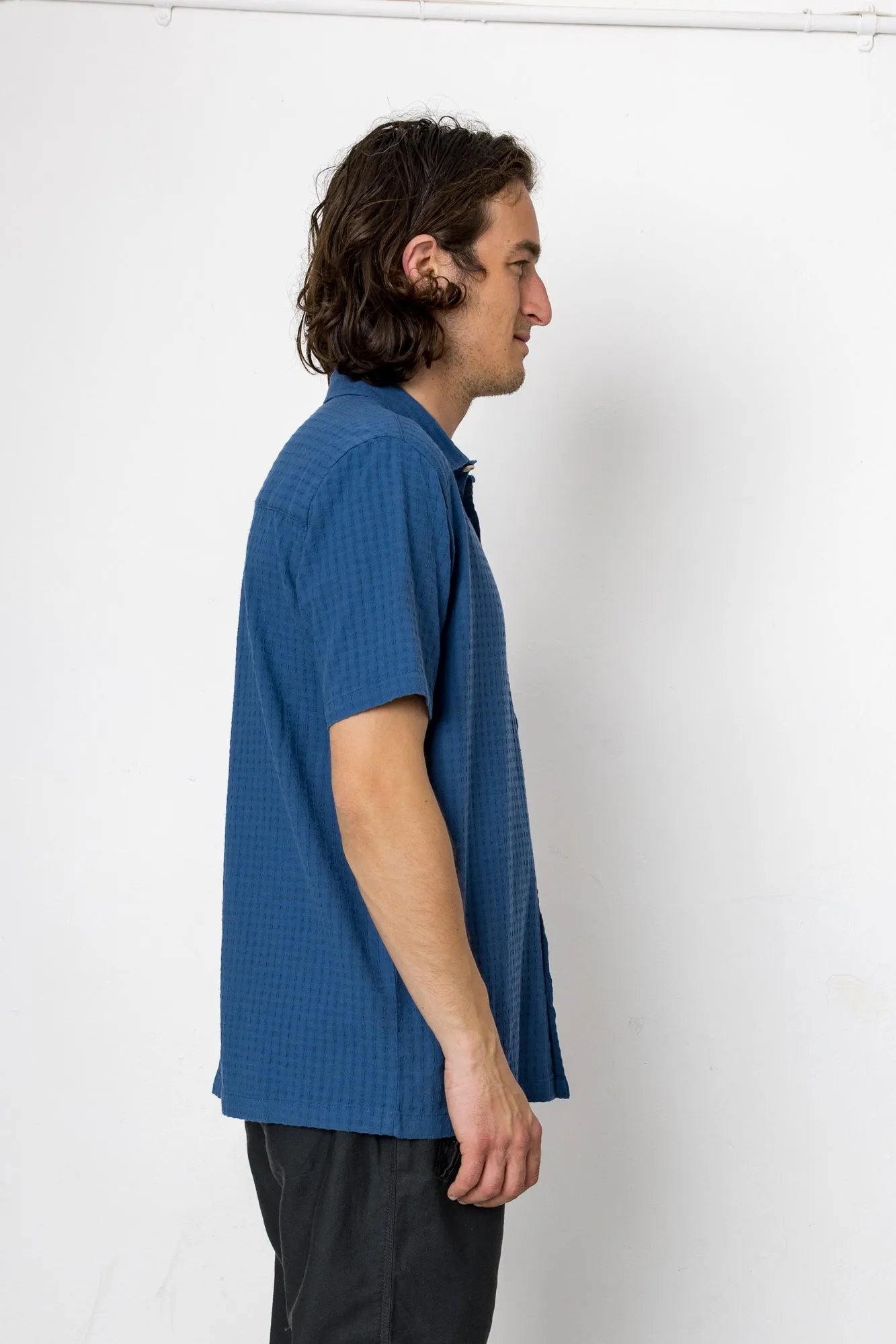 Senna 2 Shirt - Dark Denim sold by Folk product image thumbnail 3