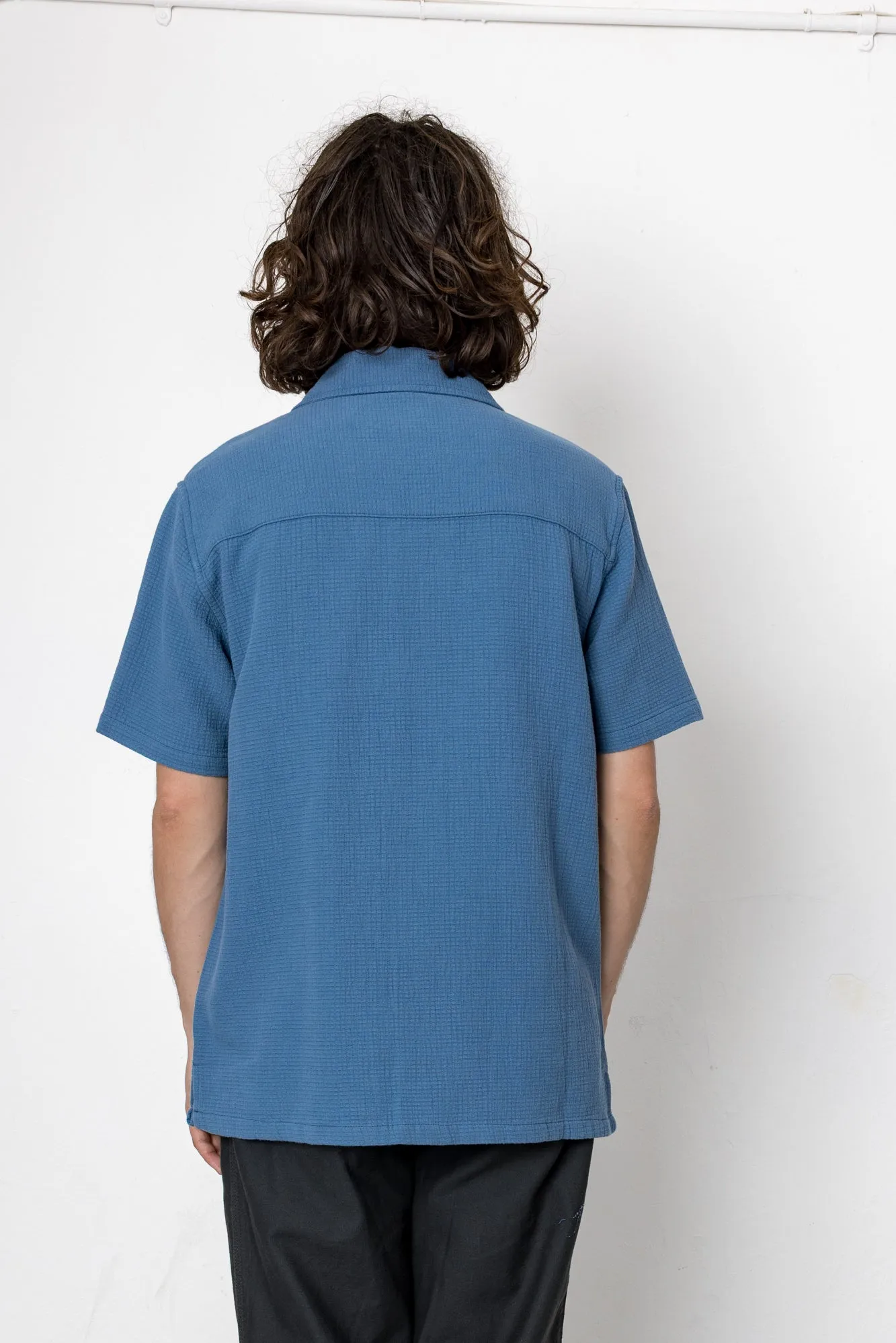 Eldridge Shirt - Airforce Blue sold by Folk product image thumbnail 4