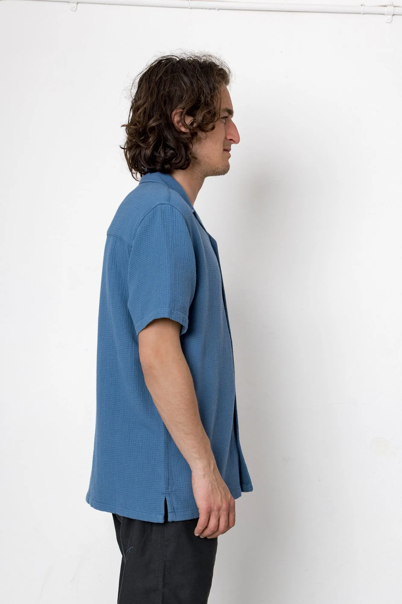Eldridge Shirt - Airforce Blue sold by Folk product image thumbnail 3