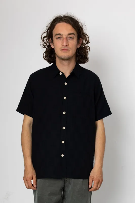 Fulton Shirt - Black made by Folk