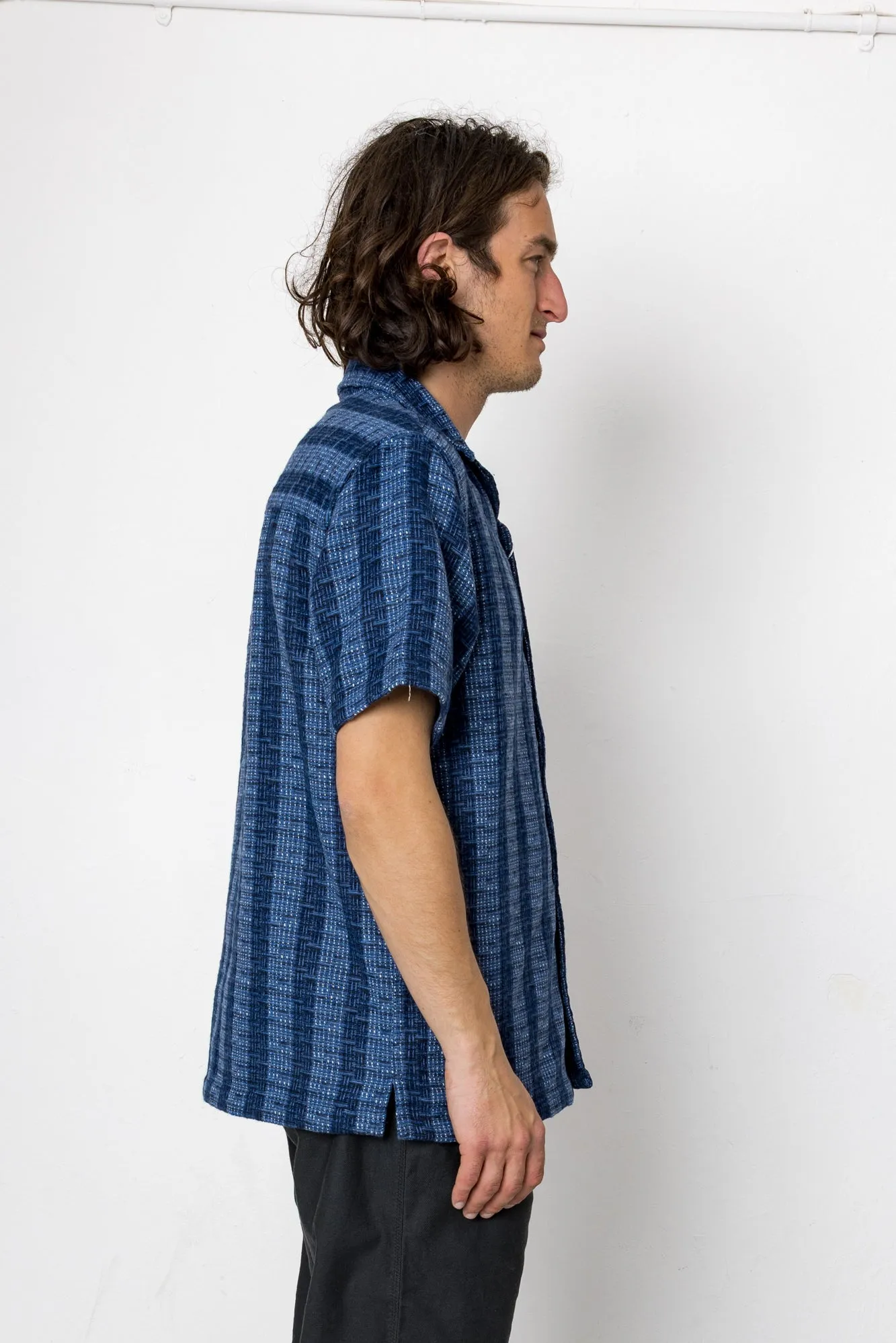 Mason Shirt - Indigo sold by Folk product image thumbnail 3