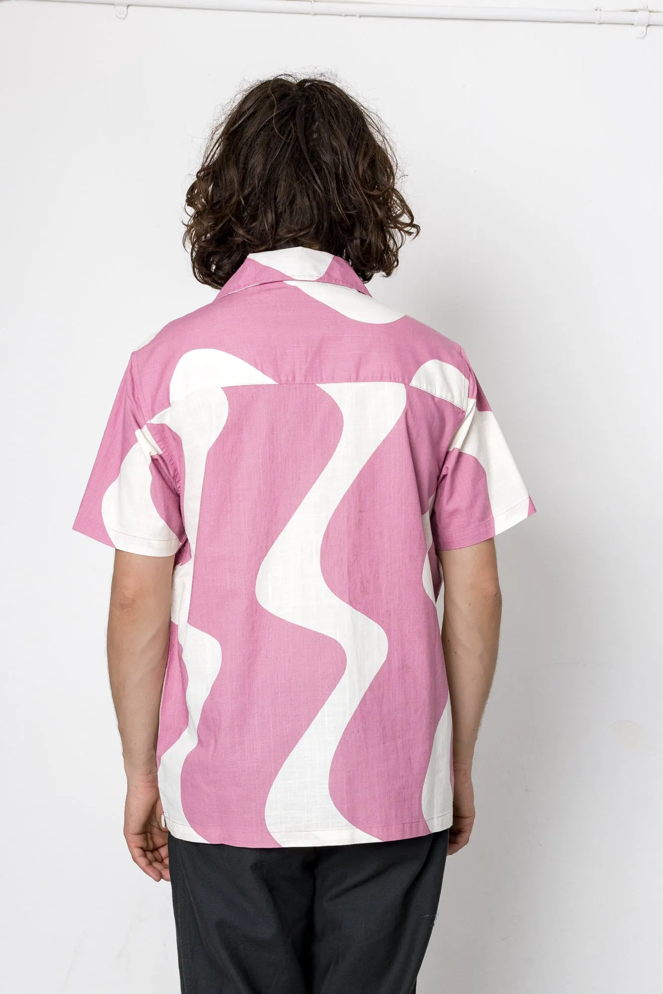 Motel Shirt - Raspberry sold by Folk product image thumbnail 2