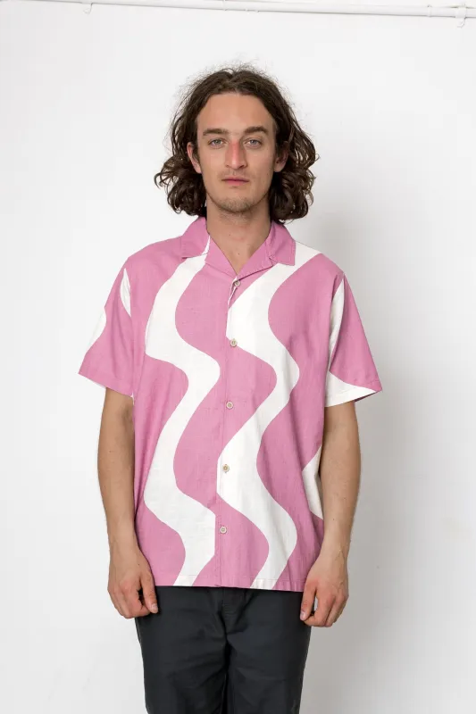 Motel Shirt - Raspberry made by Folk