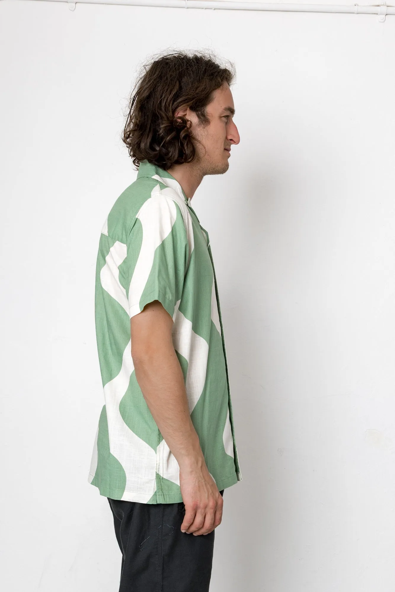 Motel Shirt - Original Green sold by Folk product image thumbnail 3