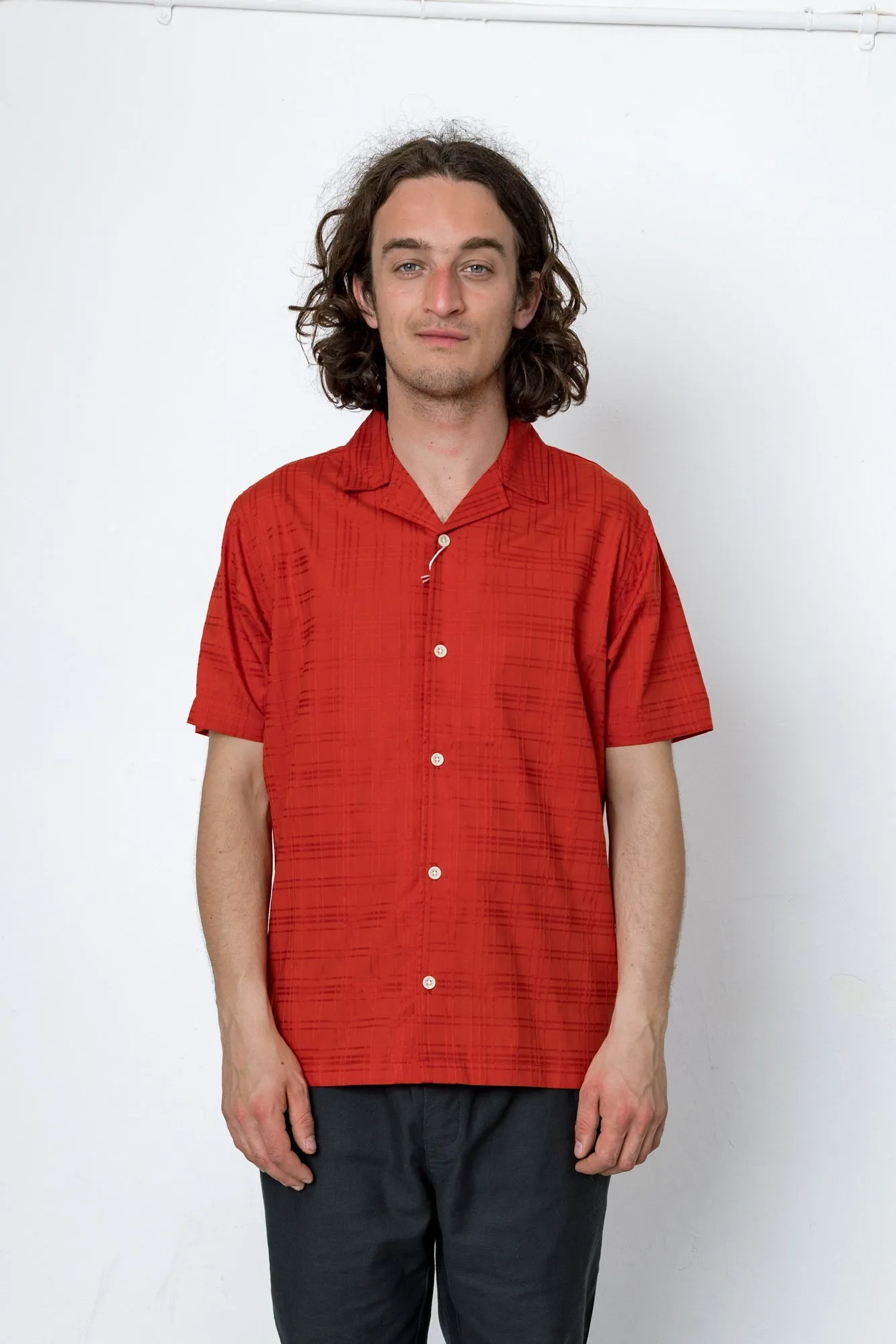 Jack Shirt - Washed Coral sold by Folk