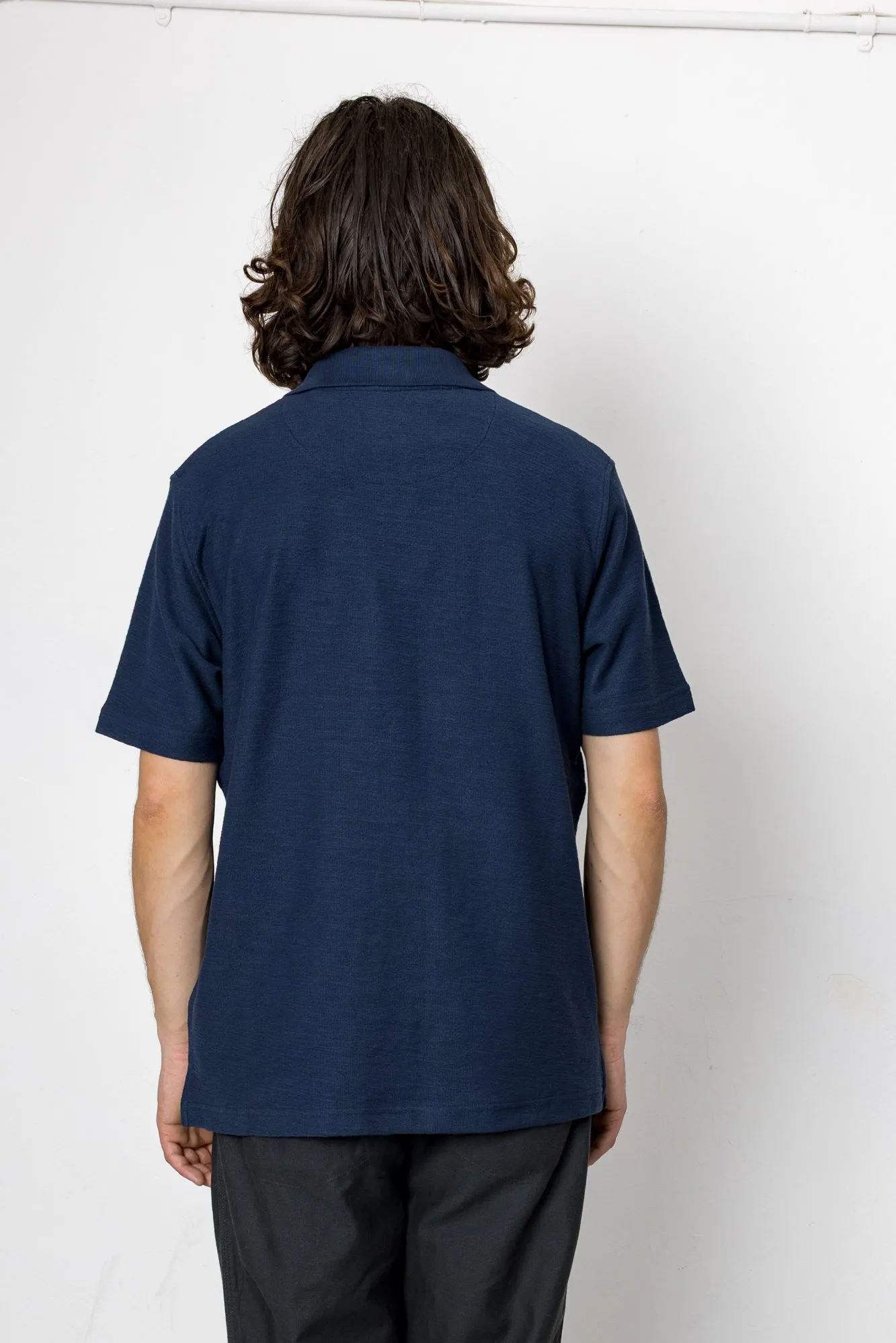 Hammer Polo - Navy sold by Folk product image thumbnail 4
