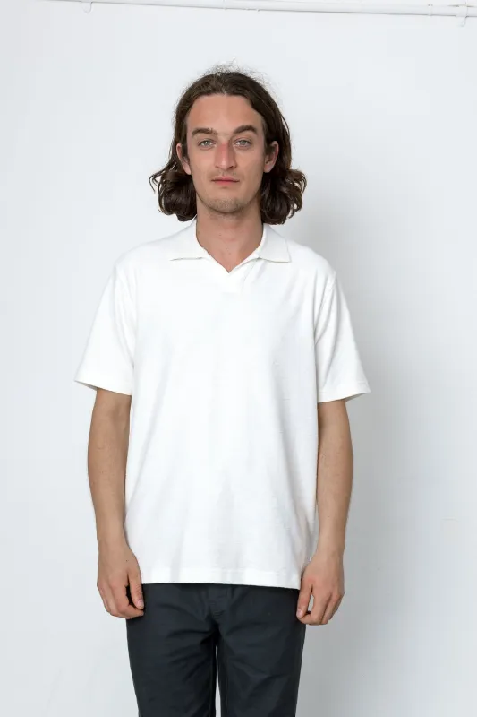 Hammer Polo - Ecru made by Folk