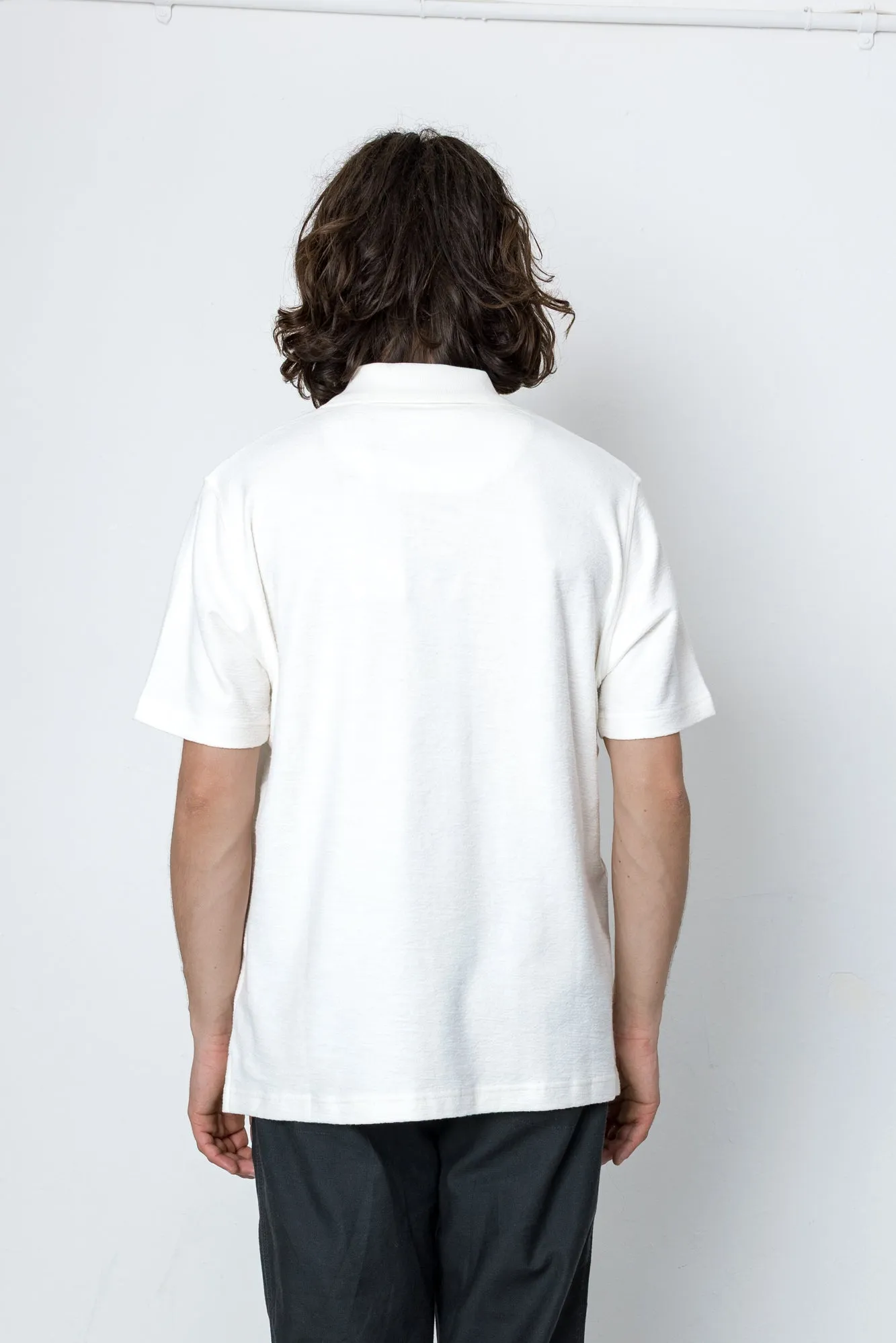 Hammer Polo - Ecru sold by Folk product image thumbnail 4