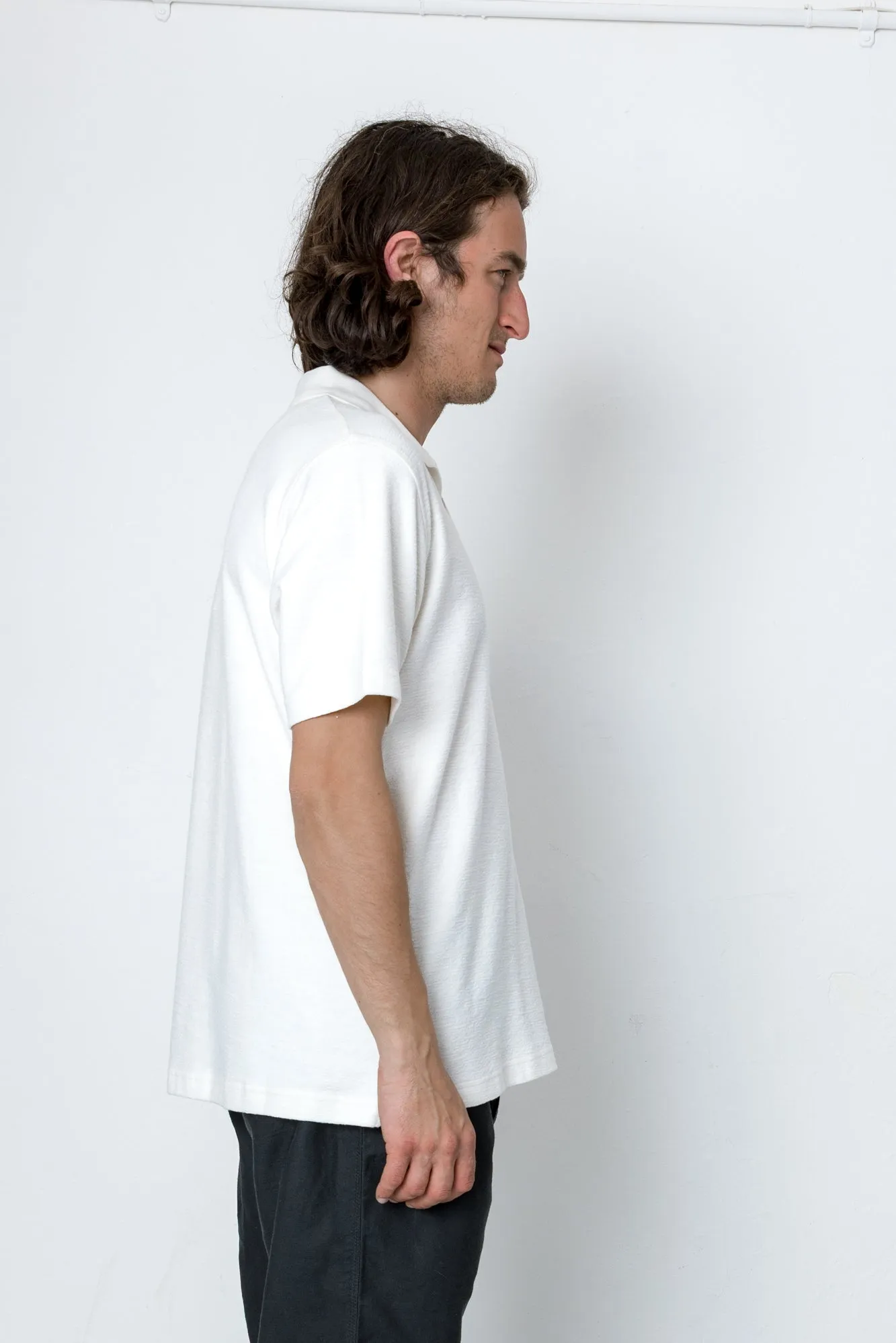Hammer Polo - Ecru sold by Folk product image thumbnail 3