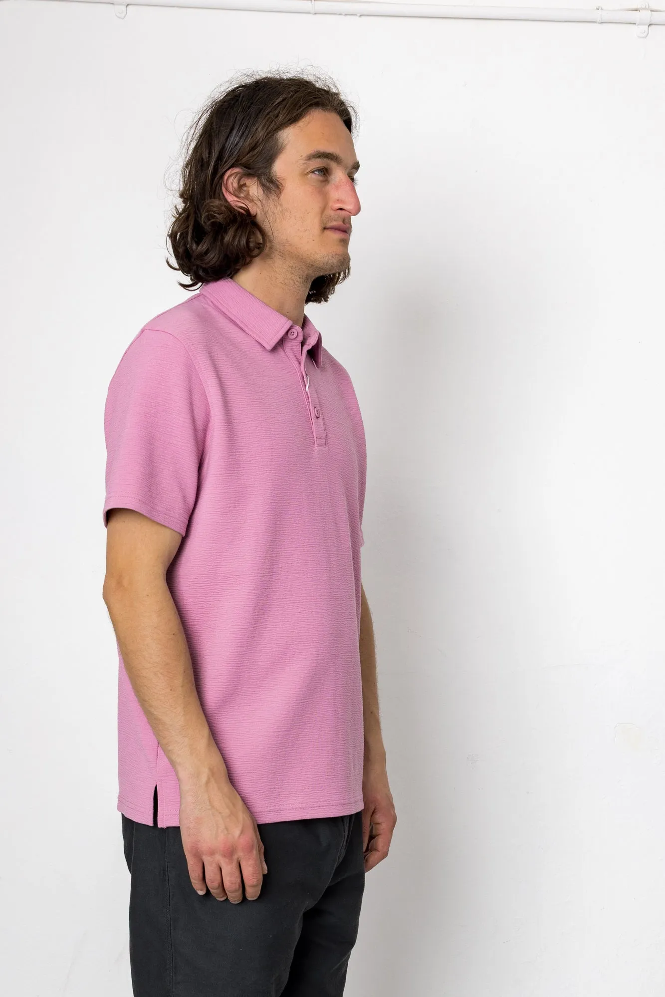 Delta Polo - Raspberry Mousse sold by Folk product image thumbnail 2