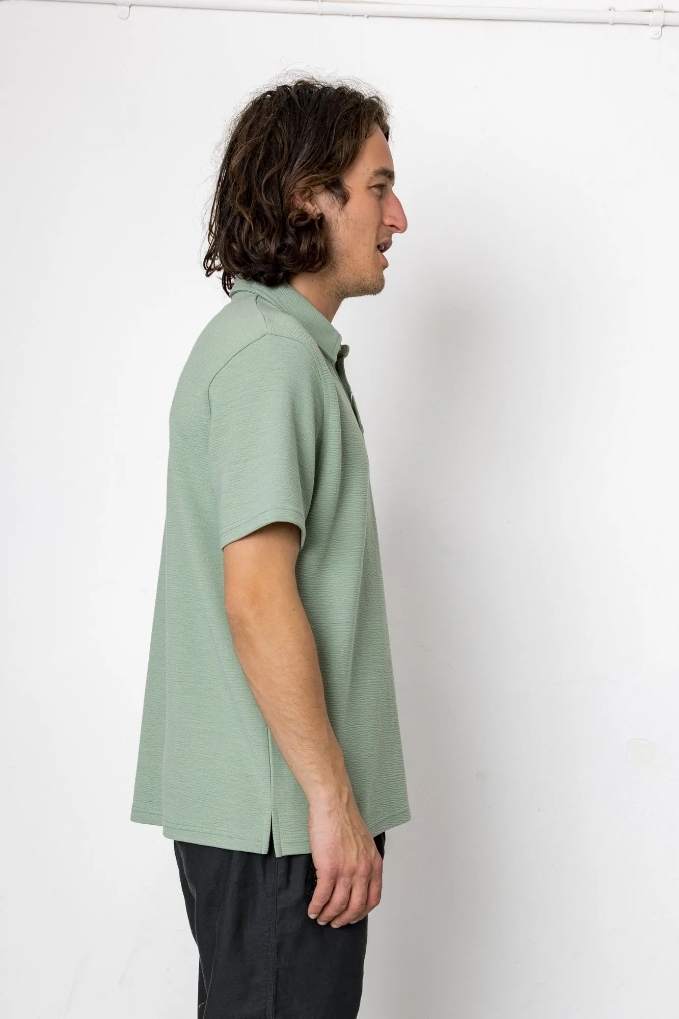 Delta Polo - Seafoam sold by Folk product image thumbnail 3