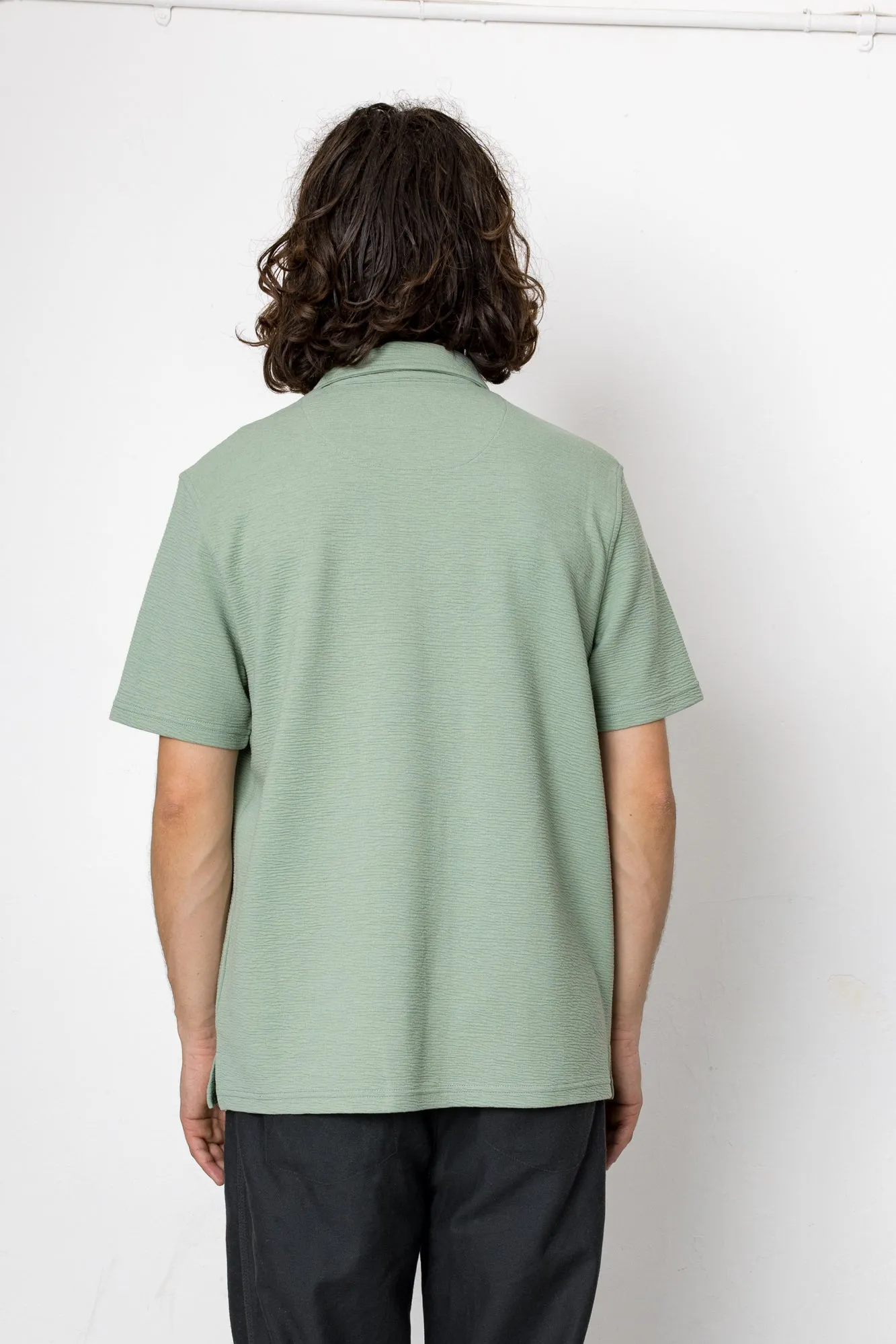 Delta Polo - Seafoam sold by Folk product image thumbnail 4