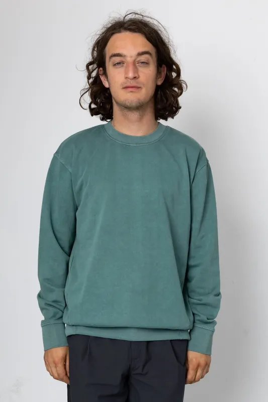 Draper Sweatshirt - Peacock made by Folk