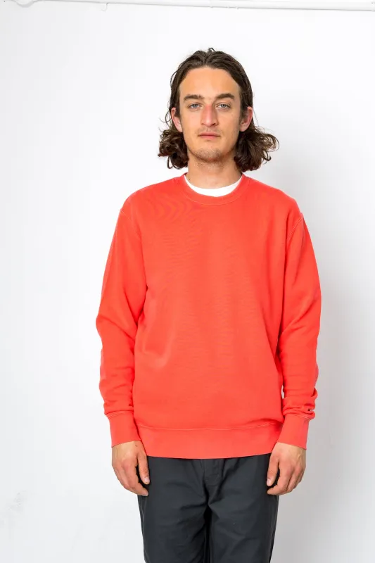 Jack Jacquard Crew - Raspberry made by Folk