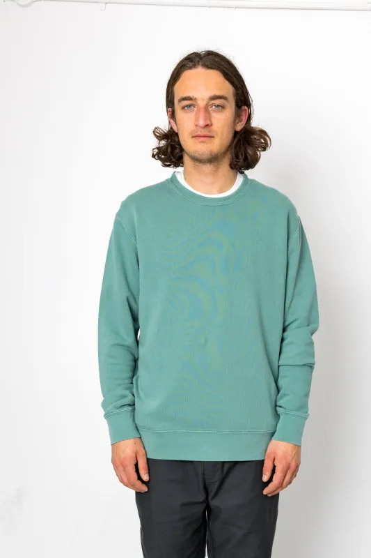 Jack Jacquard Crew - Deep Sea made by Folk