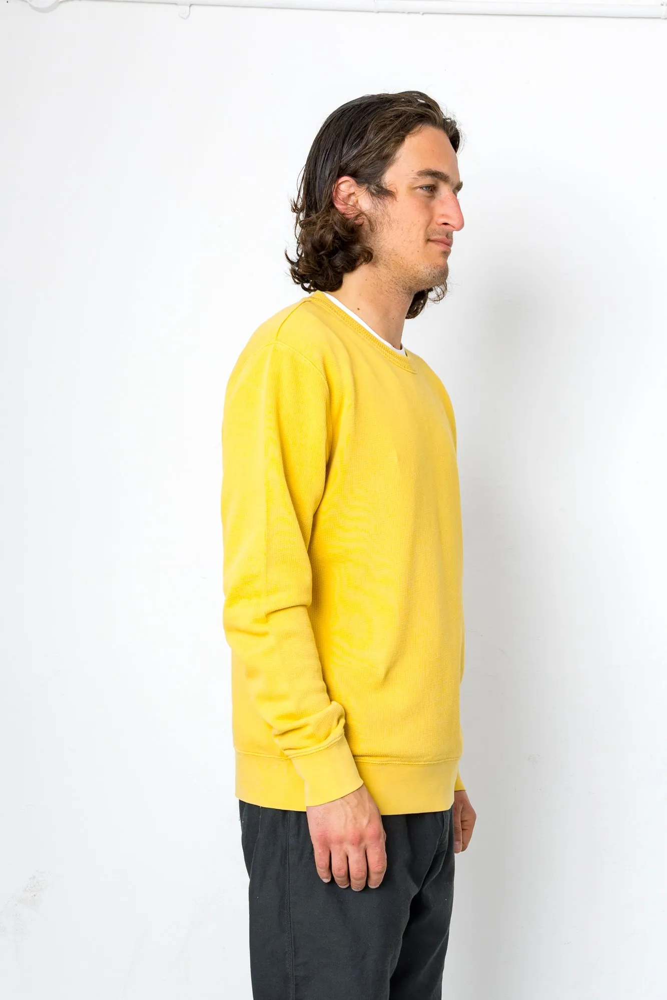 Jack Jacquard Crew - Maize sold by Folk product image thumbnail 2