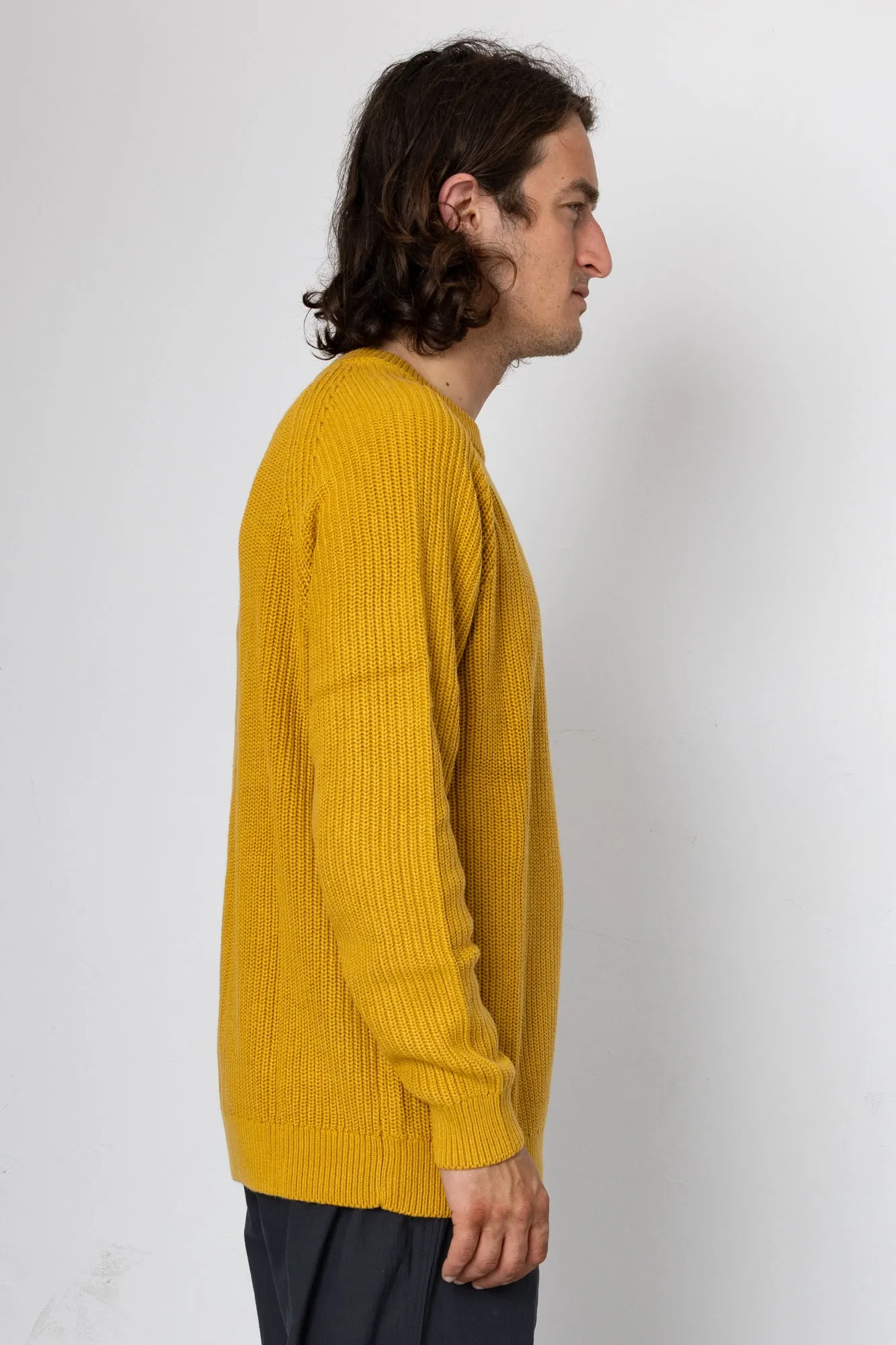 Hayley Raglan Crew - Mustard sold by Folk product image thumbnail 3