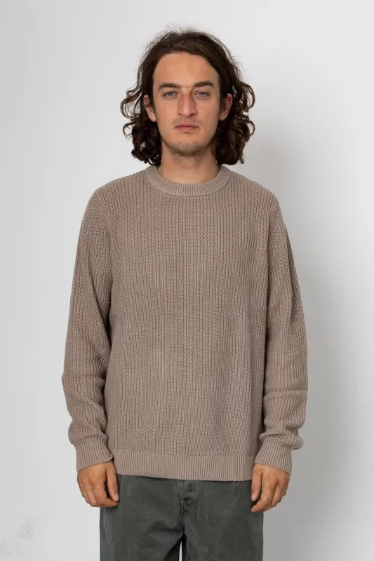 Hayley Crew - Taupe made by Folk