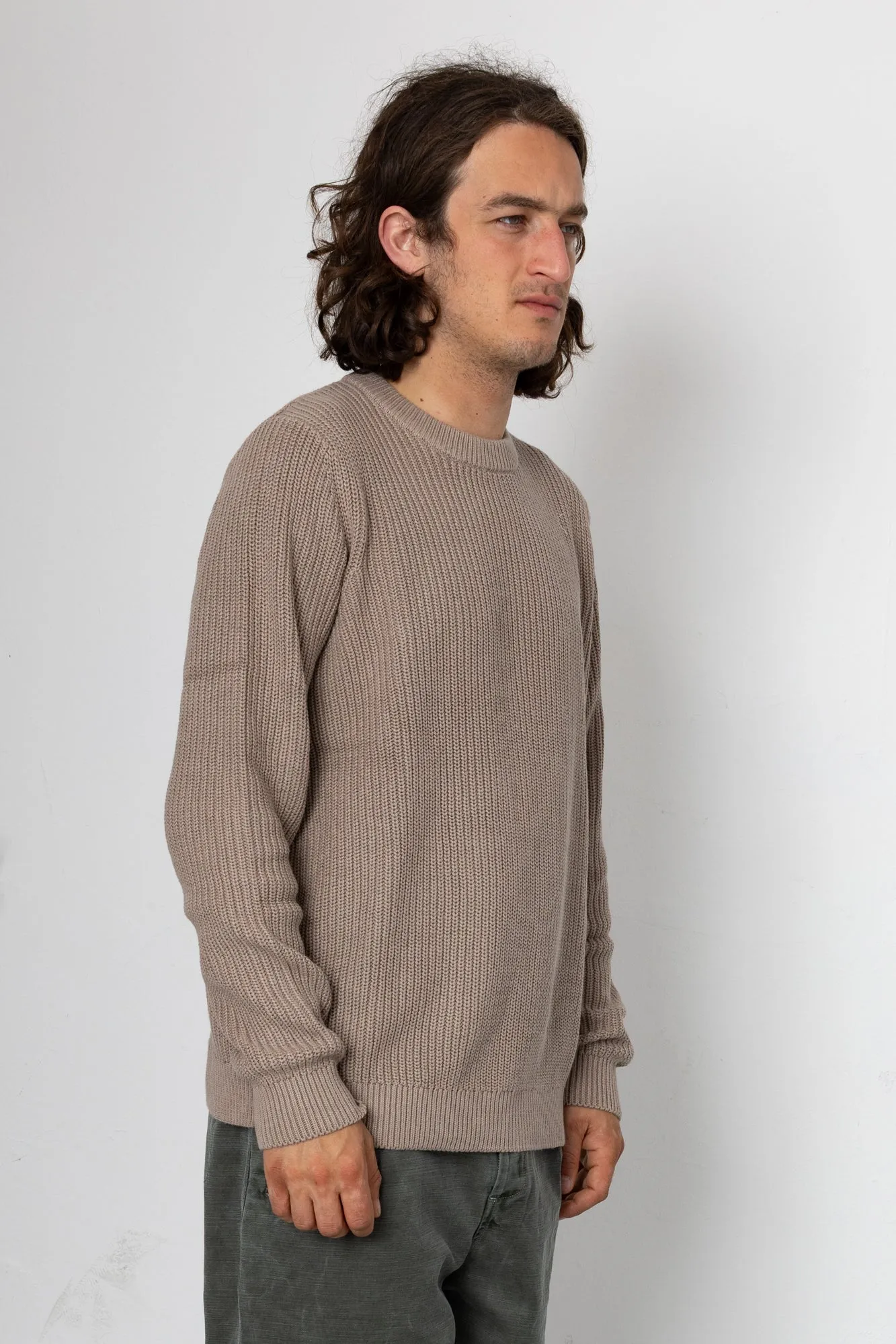 Hayley Crew - Taupe sold by Folk product image thumbnail 2