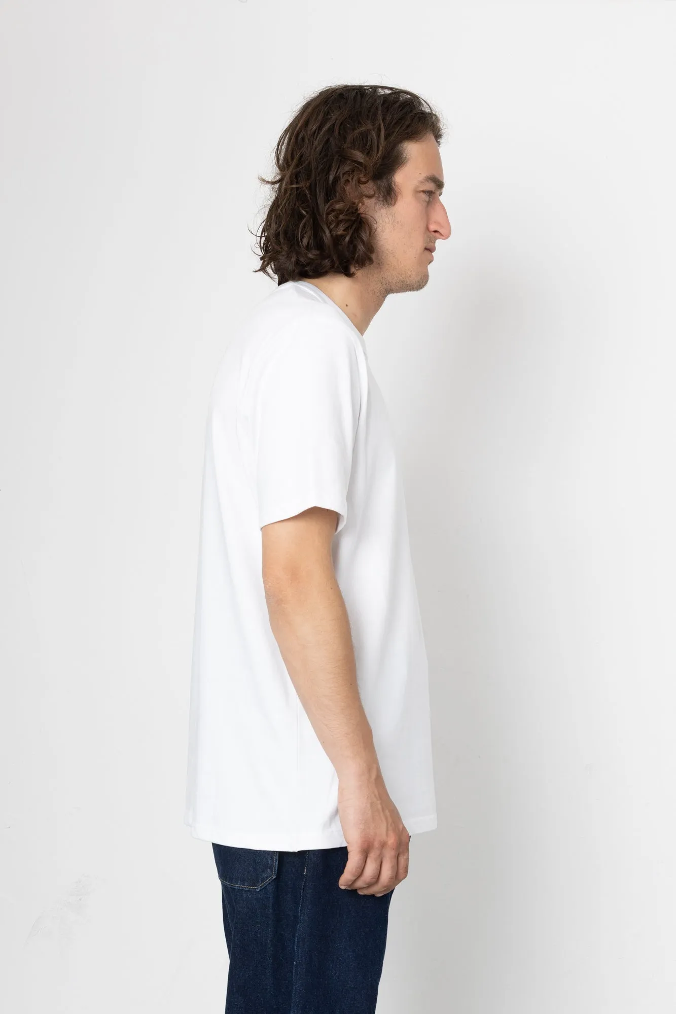 Prime T-Shirt - Optic White sold by Folk product image thumbnail 3