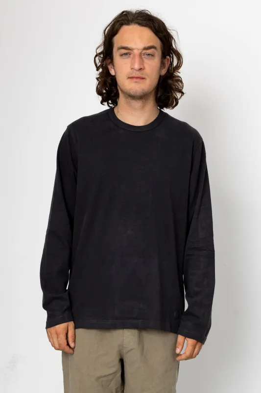 Prime Long Sleeve T-Shirt - Washed Black made by Folk