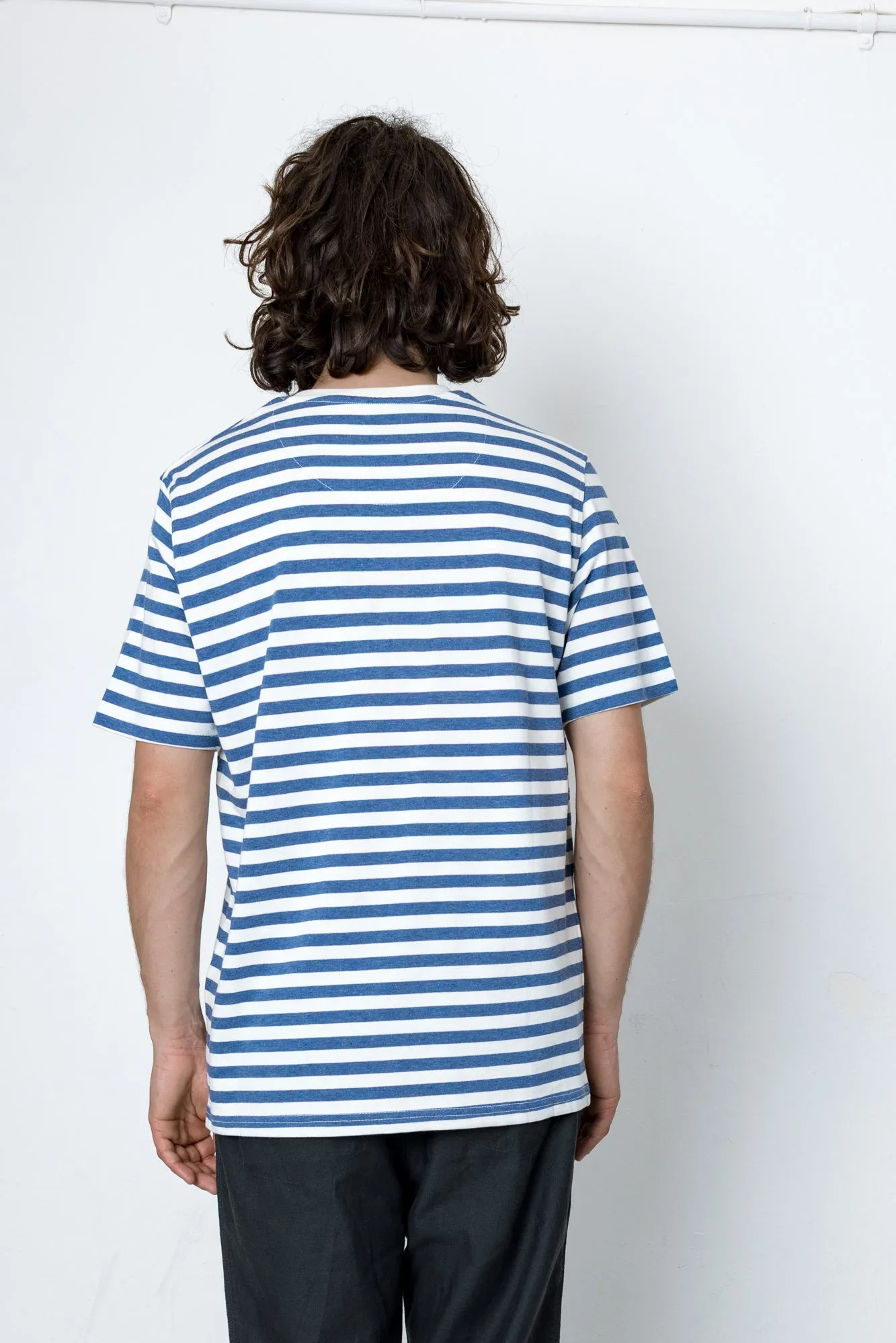 Pirata T-Shirt - Blue / Ecru sold by Folk product image thumbnail 4