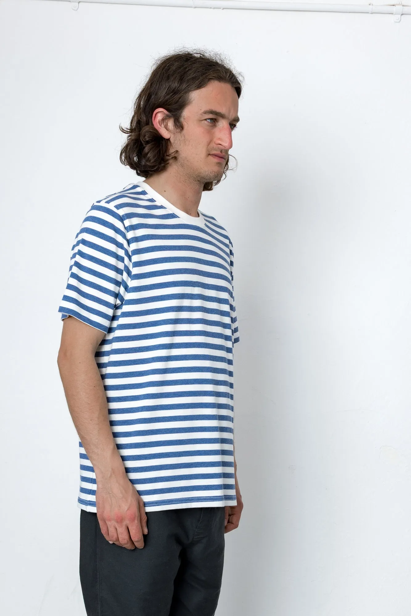 Pirata T-Shirt - Blue / Ecru sold by Folk product image thumbnail 2