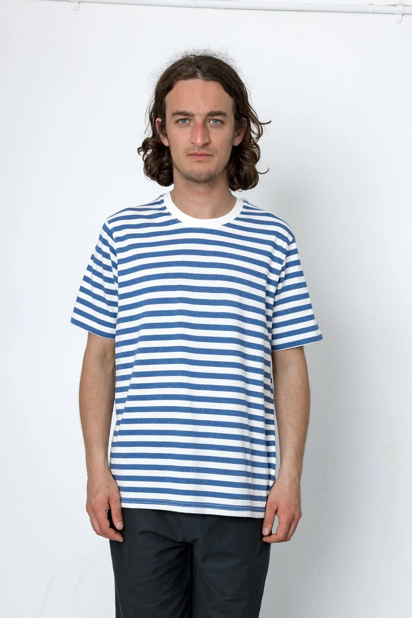 Pirata T-Shirt - Blue / Ecru sold by Folk