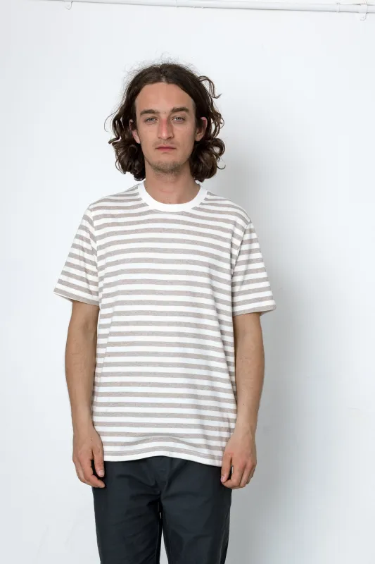 Pirata T-Shirt - Taupe / Ecru made by Folk