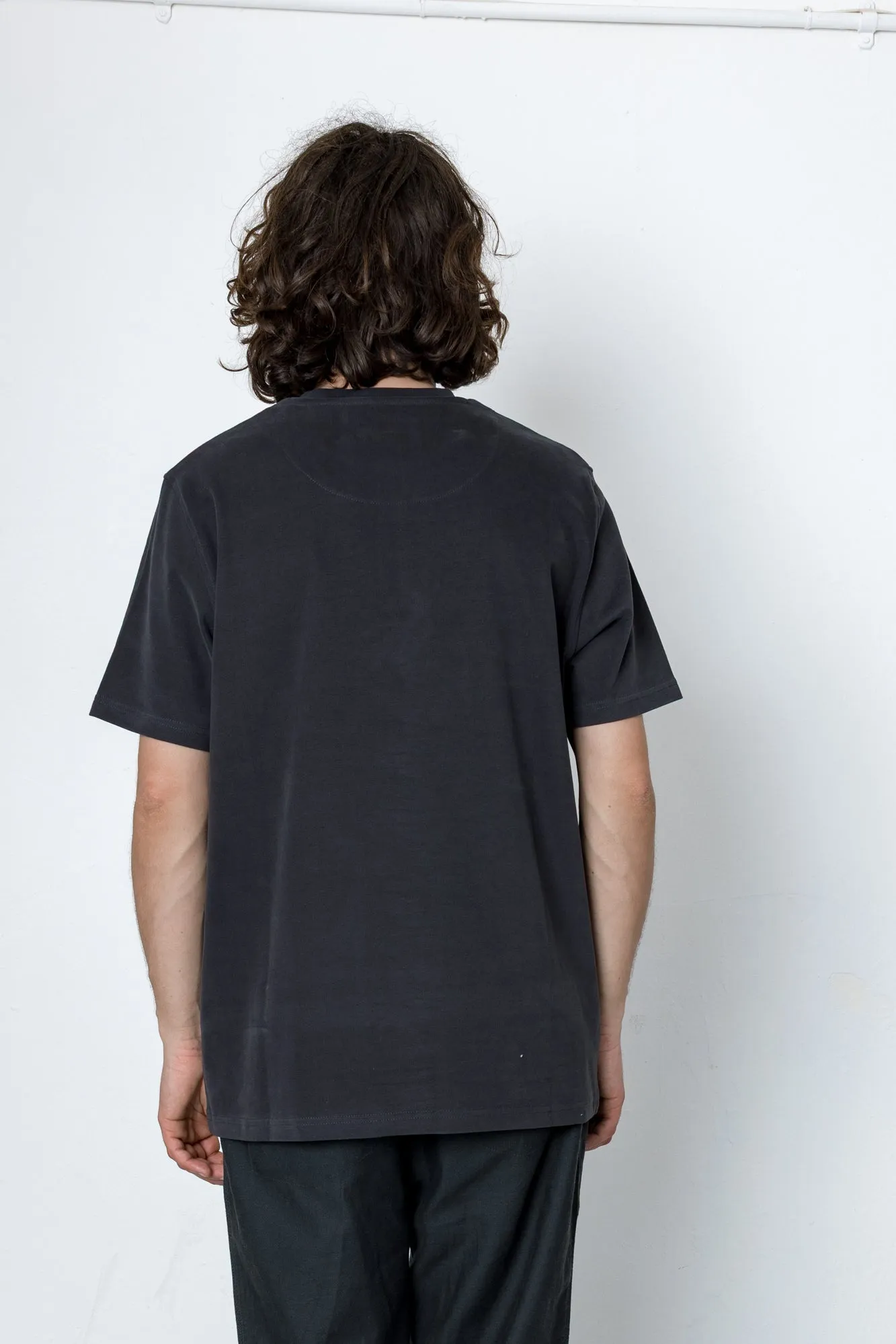 Gus Henly T-Shirt - Washed Black sold by Folk product image thumbnail 4