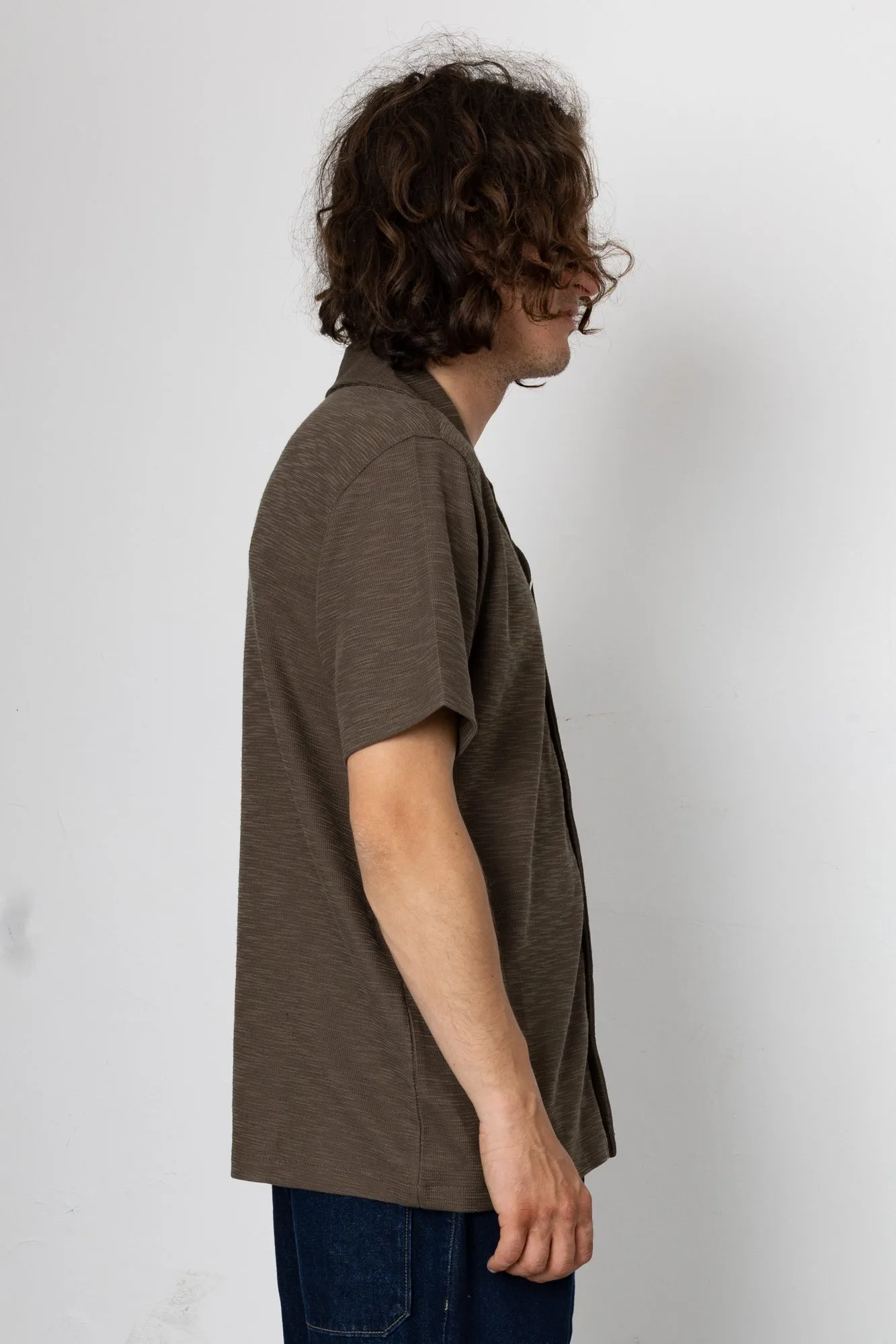 Kane Revere Shirt - Brown sold by Folk product image thumbnail 3