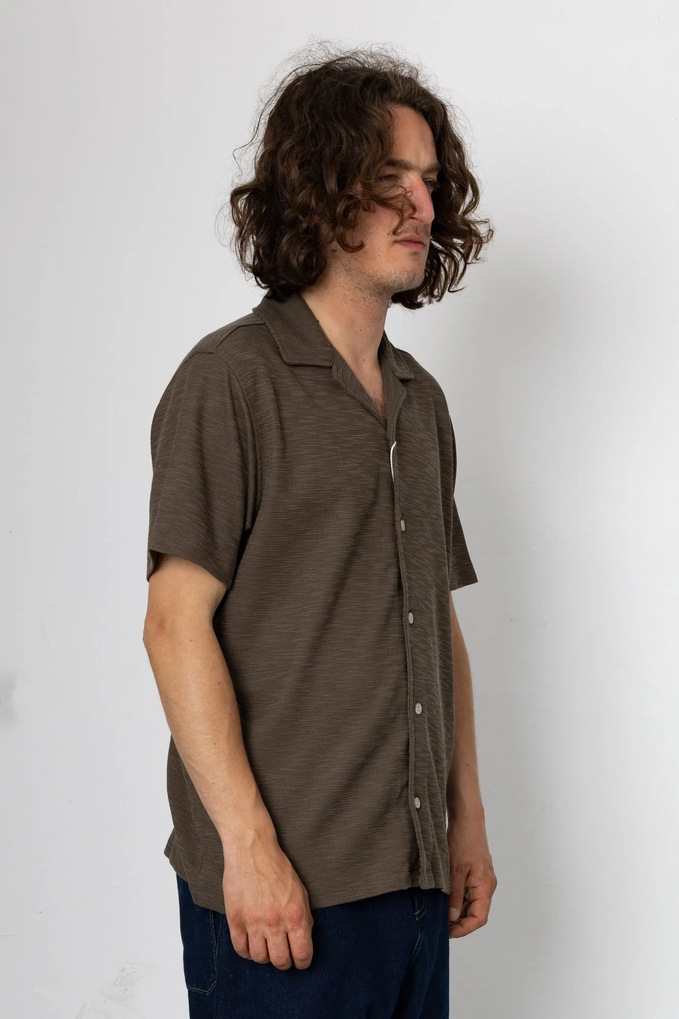 Kane Revere Shirt - Brown sold by Folk product image thumbnail 2