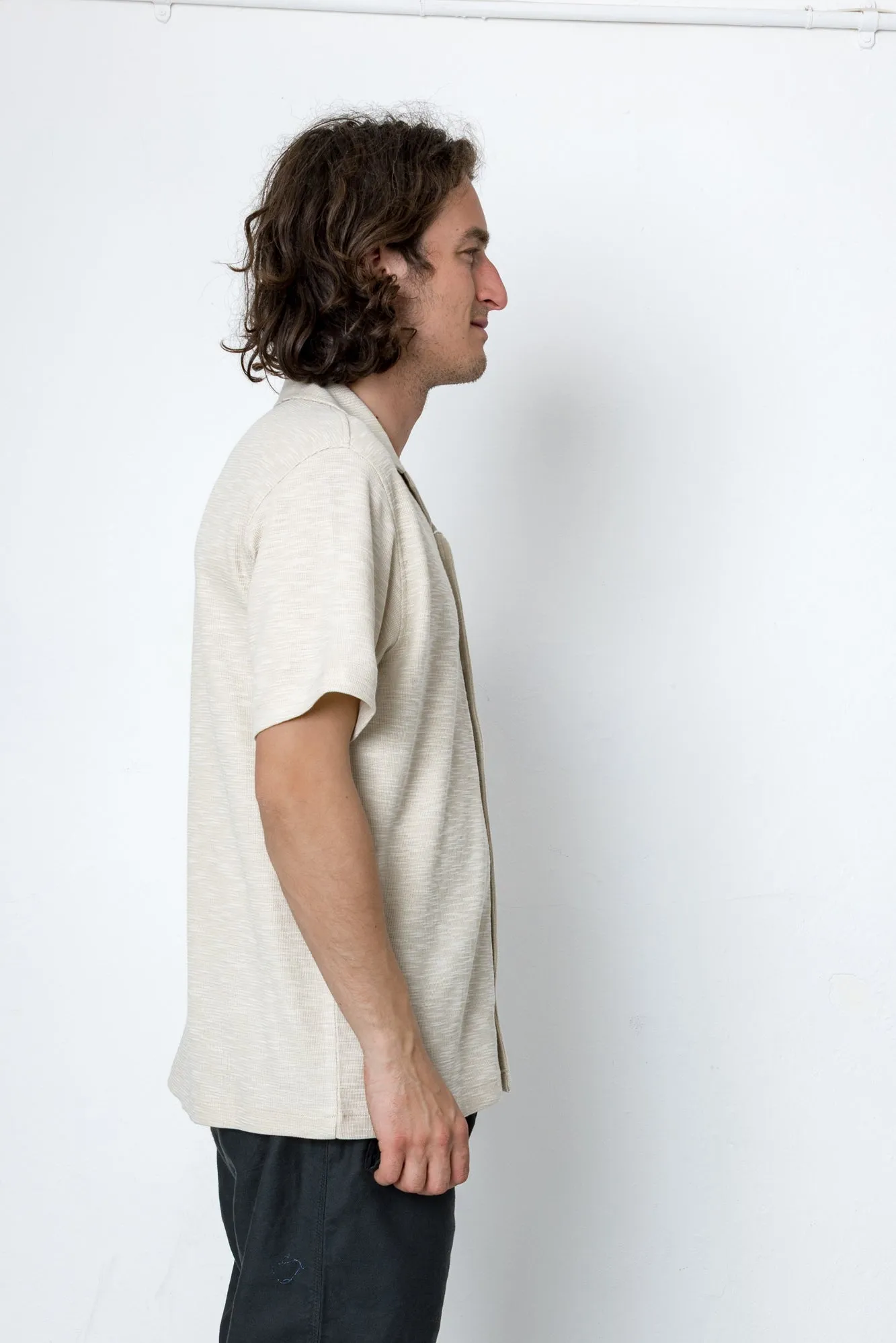 Kane Shirt - Mushroom sold by Folk product image thumbnail 3