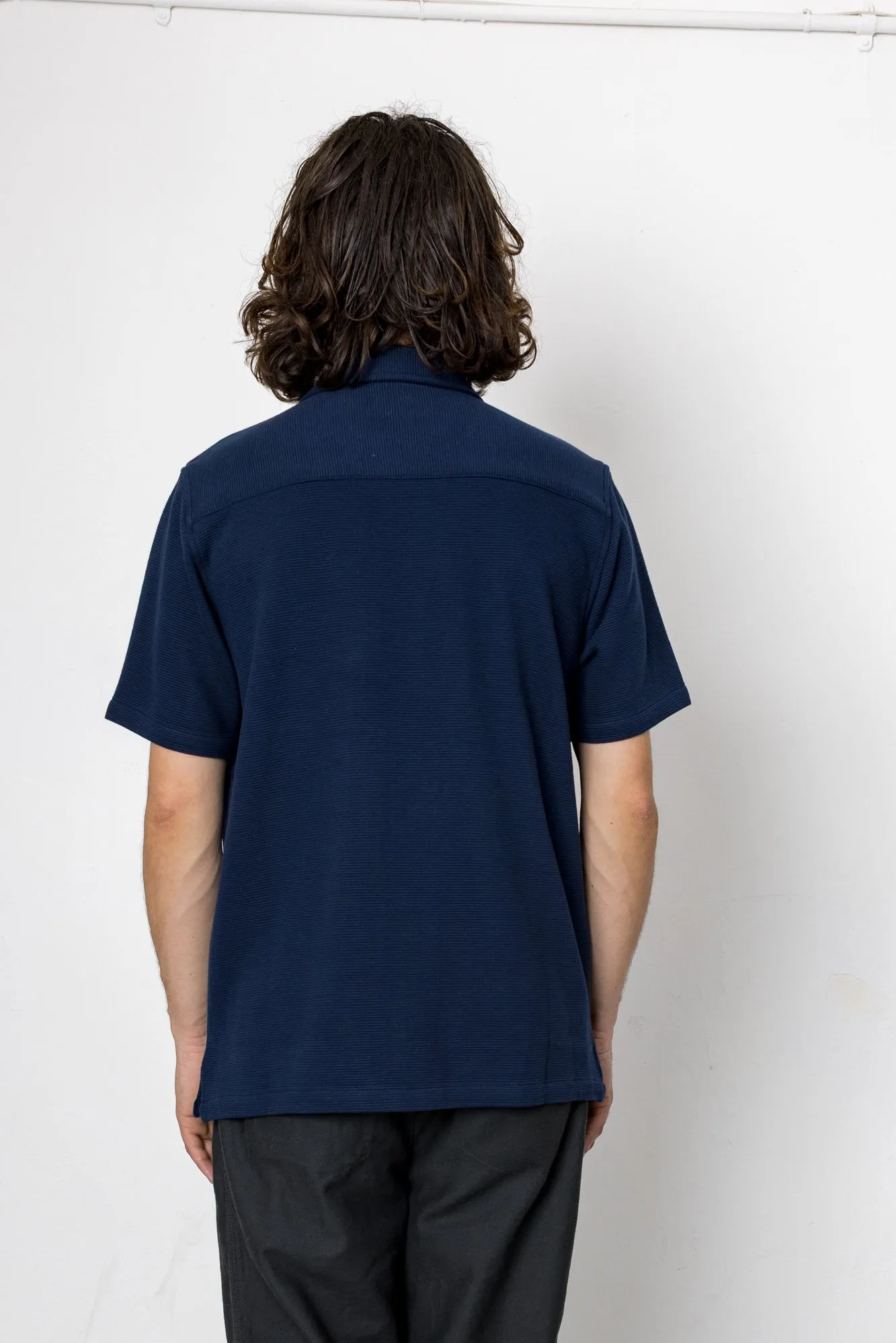 Ottoman Shirt - Navy sold by Folk product image thumbnail 4