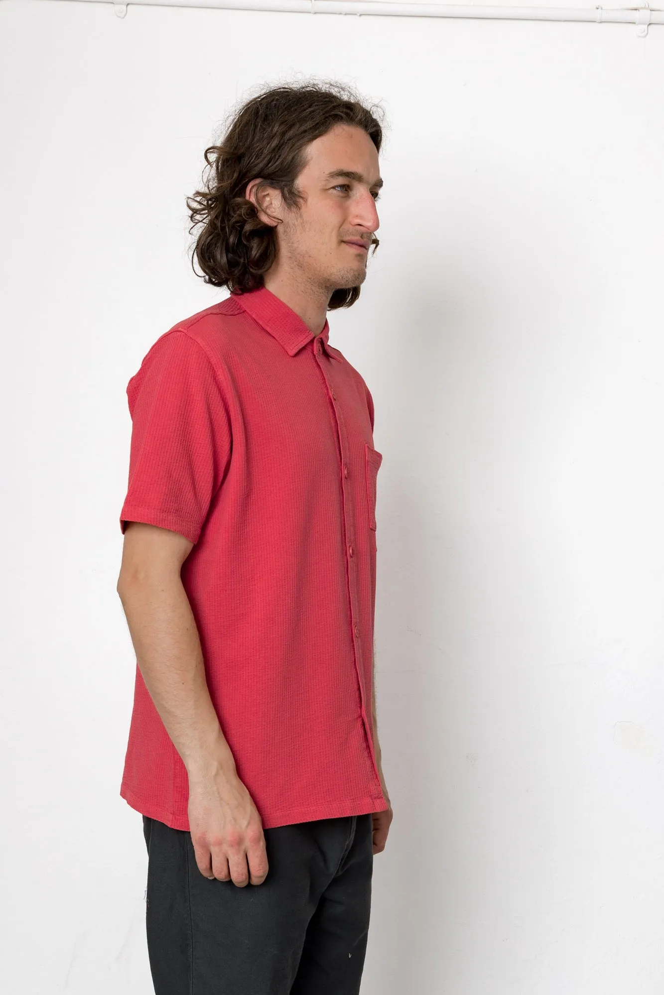 Rice Shirt - Coral sold by Folk product image thumbnail 2