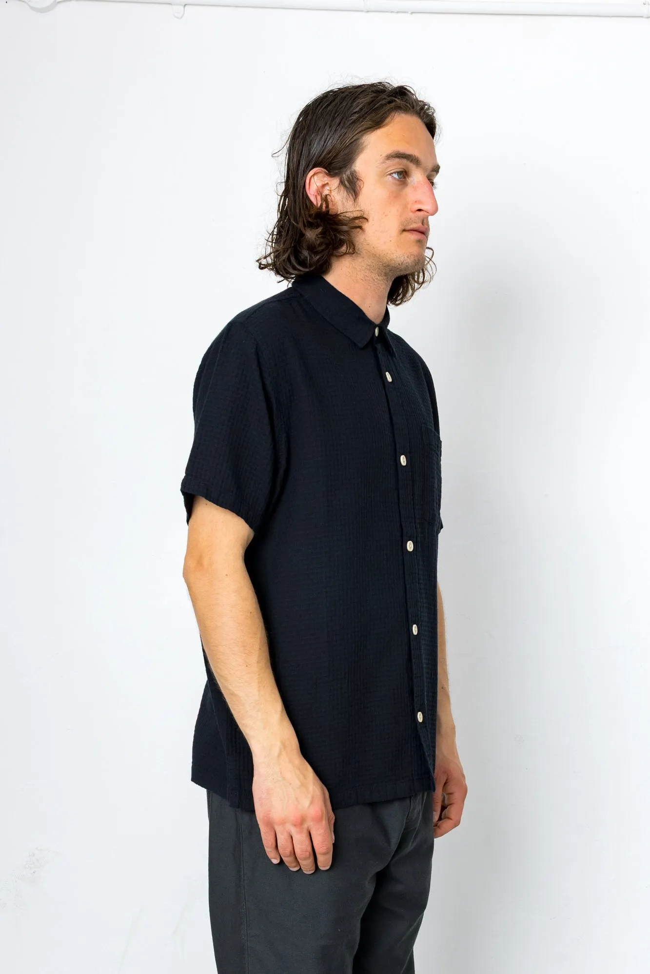Wilkes Pocket Shirt - Black sold by Folk product image thumbnail 2