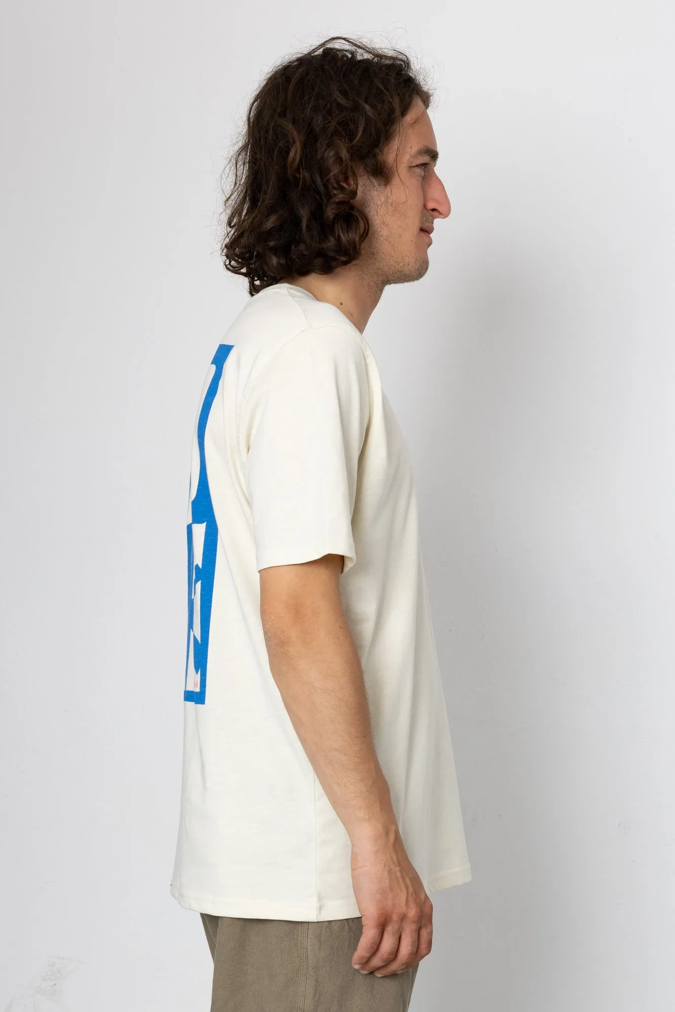 Home T-Shirt - Ecru sold by Folk product image thumbnail 3