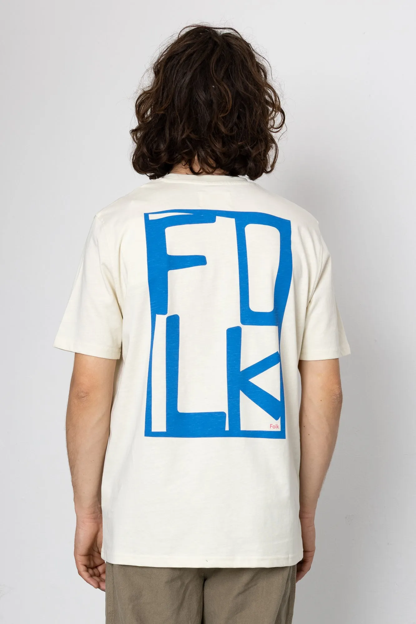 Home T-Shirt - Ecru sold by Folk product image thumbnail 4