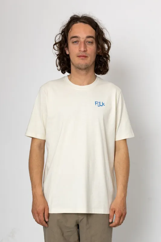 Home T-Shirt - Ecru made by Folk