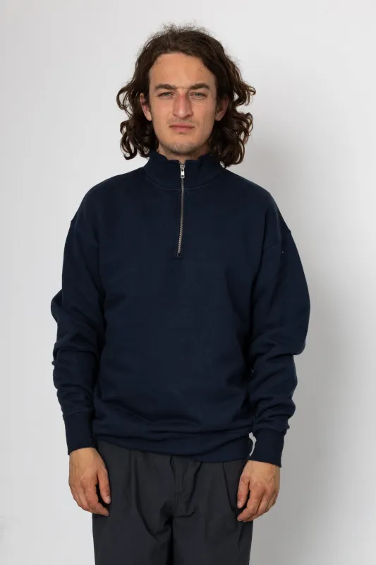 Edwin Fleece Sweatshirt - Navy made by Folk