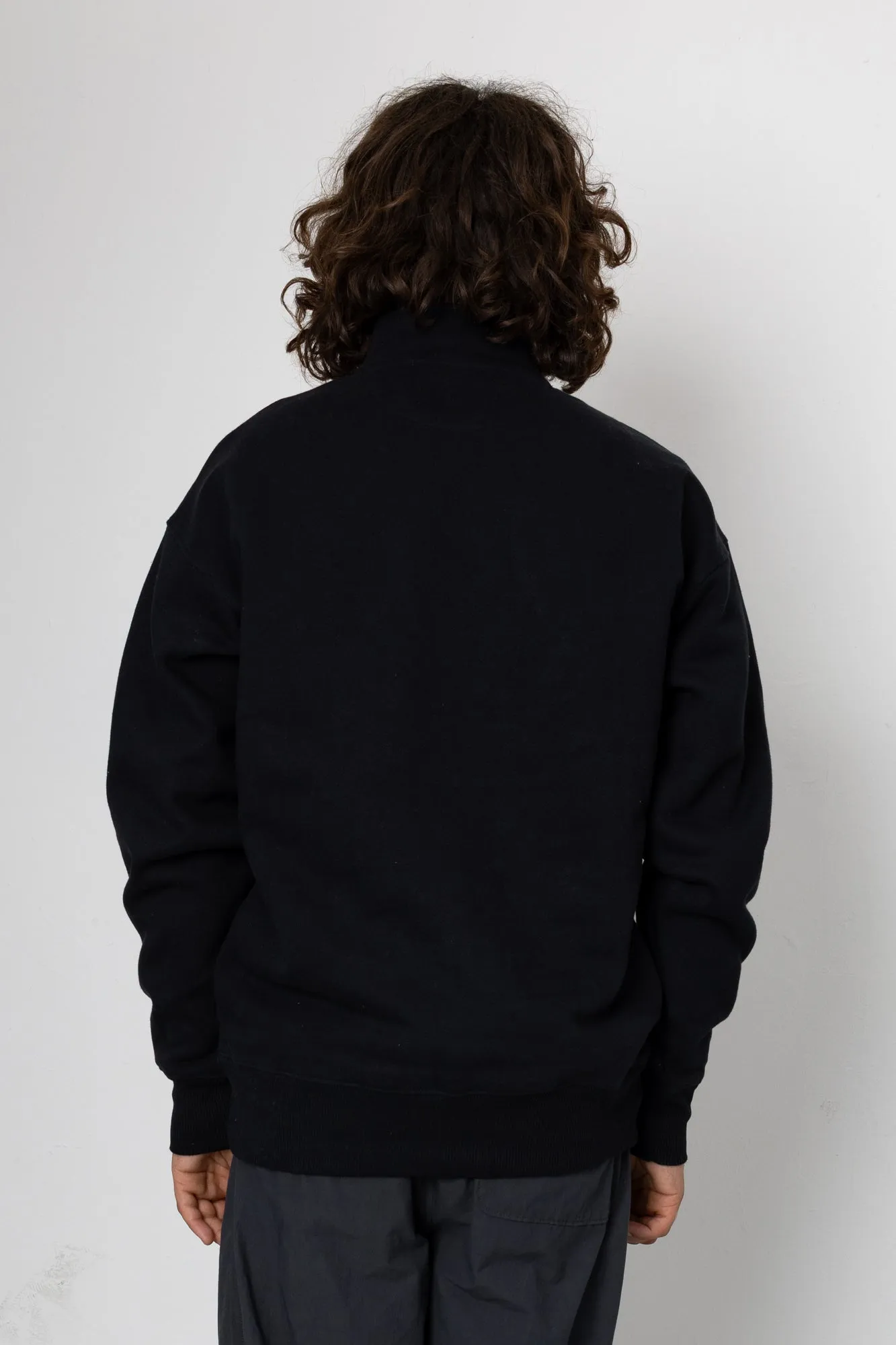 Edwin Fleece Sweatshirt - Black sold by Folk product image thumbnail 4