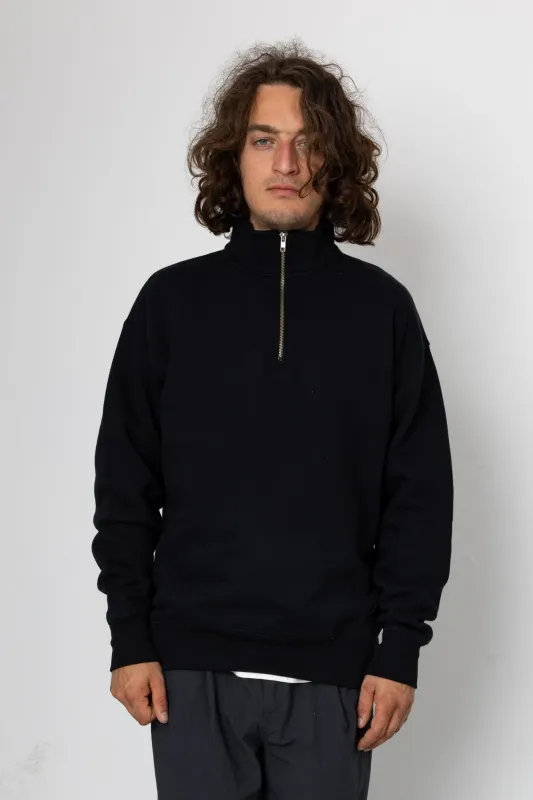Edwin Fleece Sweatshirt - Black made by Folk