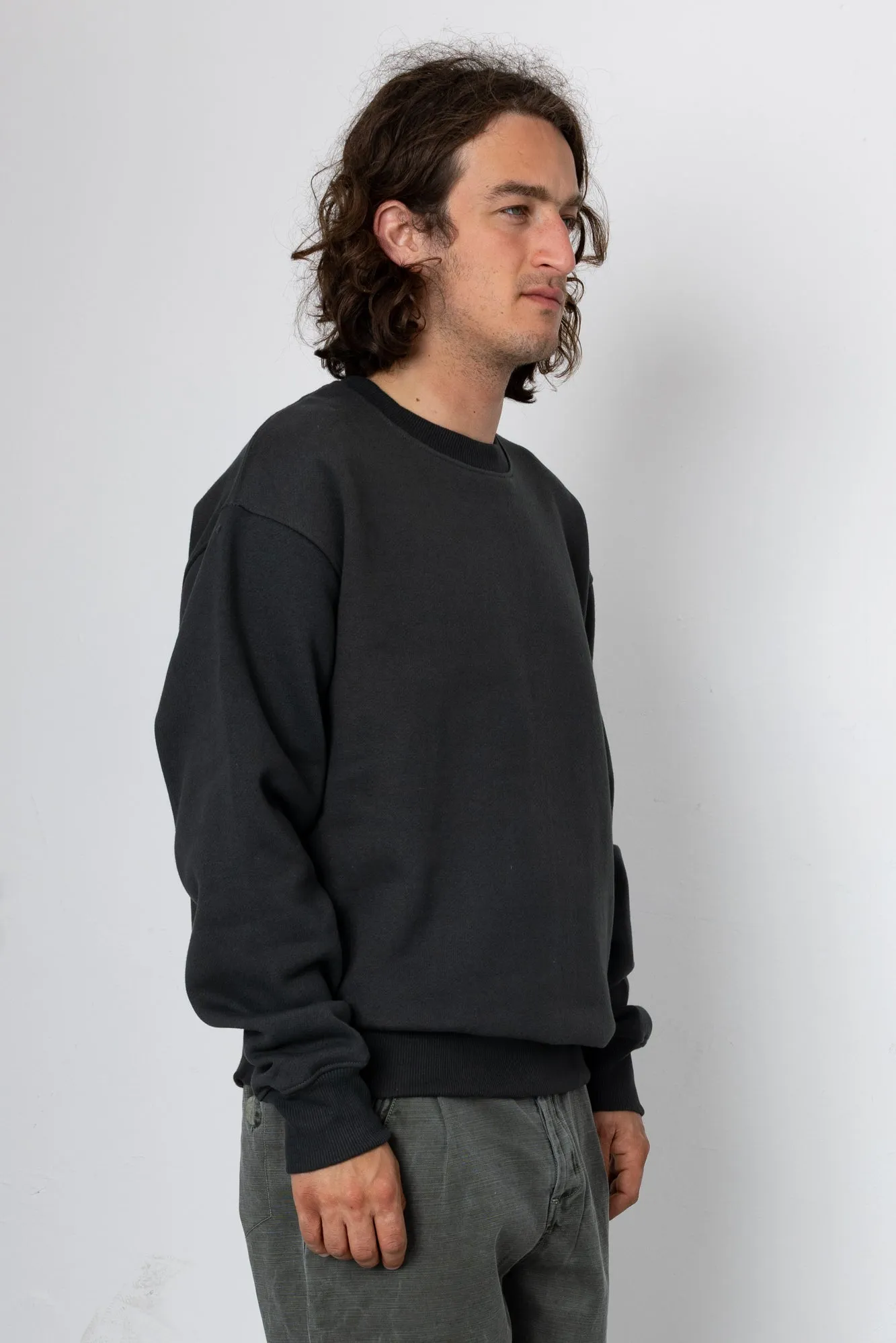 Sullivan Fleece Sweatshirt - Dark Olive sold by Folk product image thumbnail 2