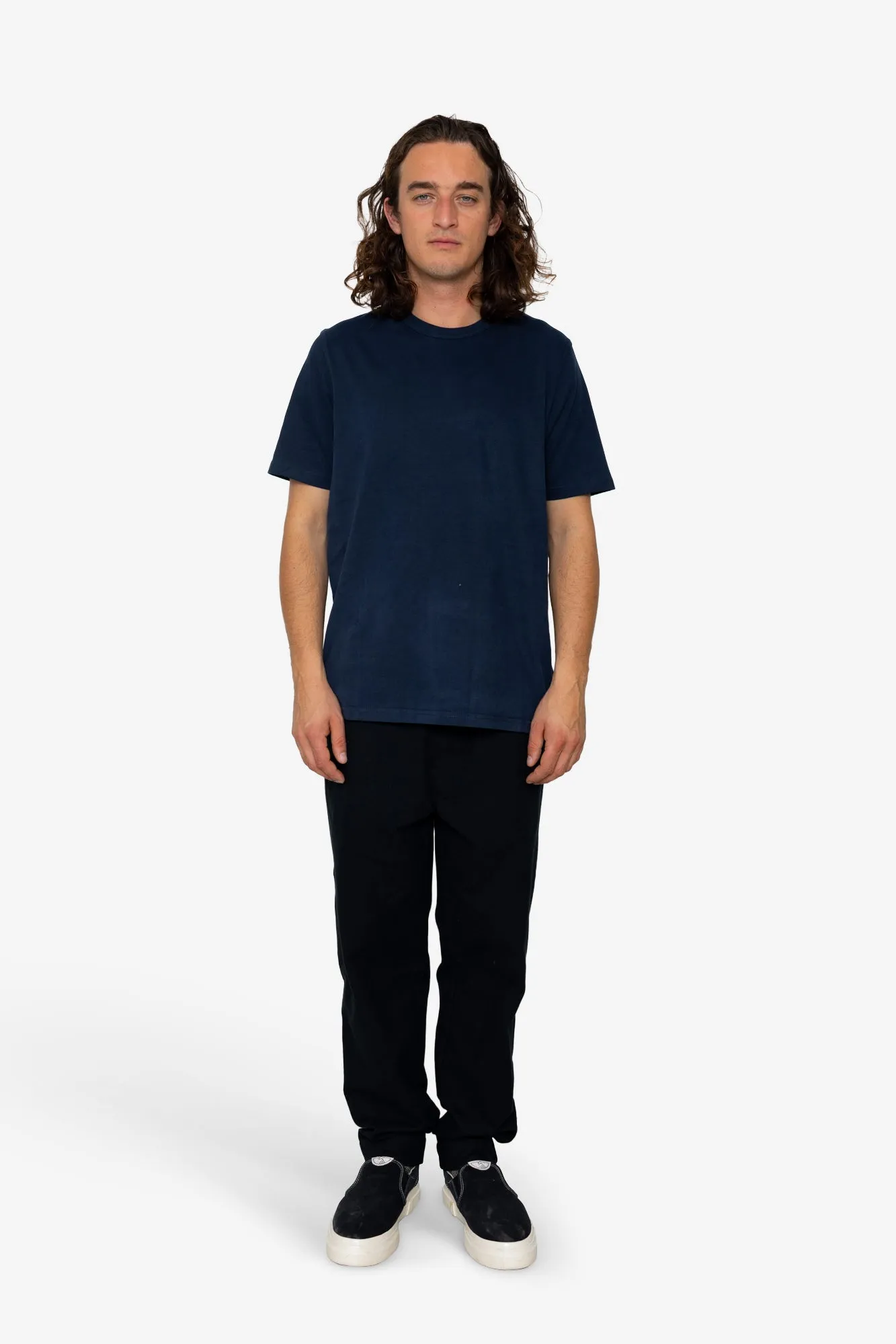 Prime T-Shirt - Dark Navy sold by Folk product image thumbnail 2