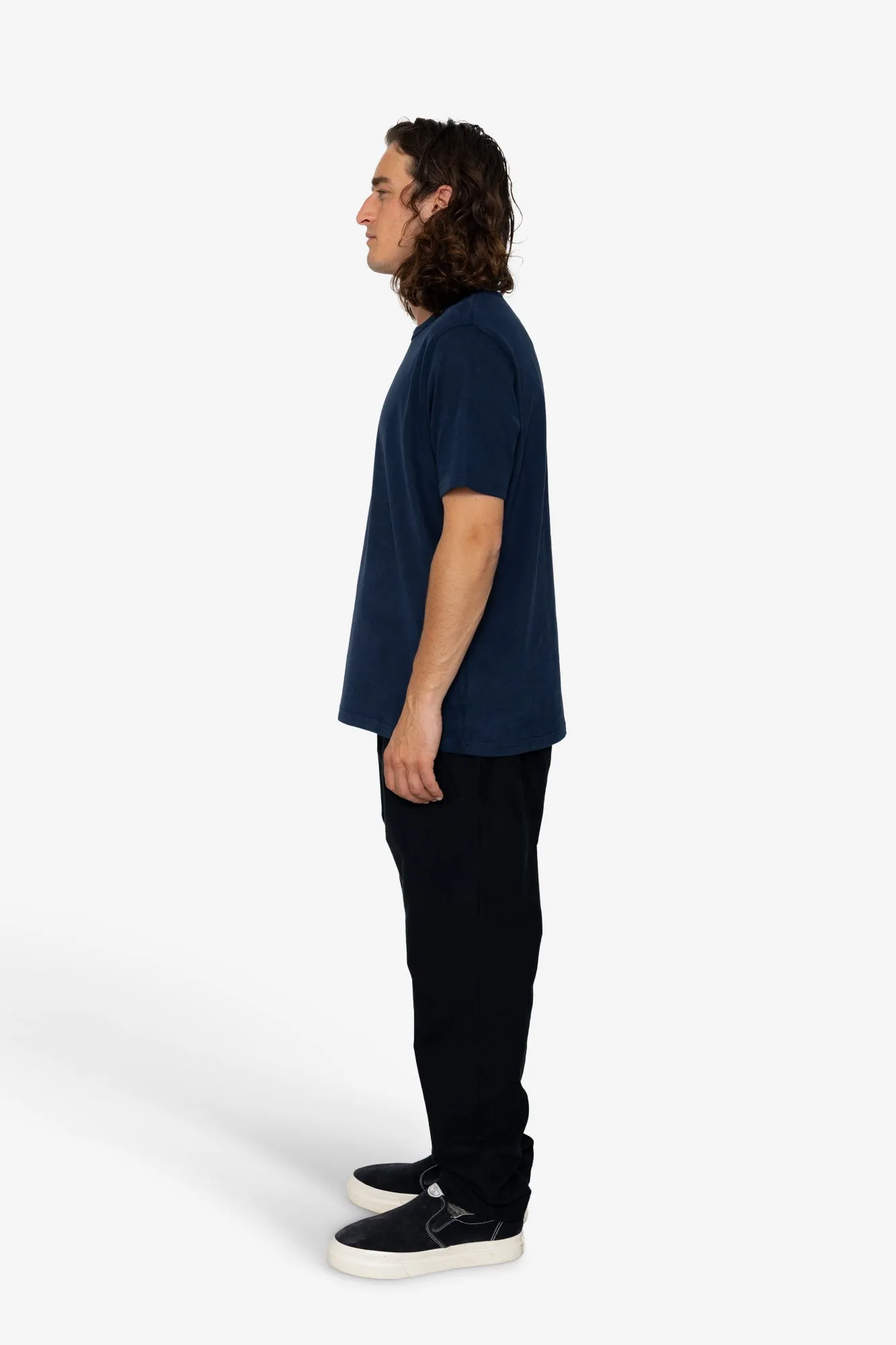 Prime T-Shirt - Dark Navy sold by Folk product image thumbnail 3