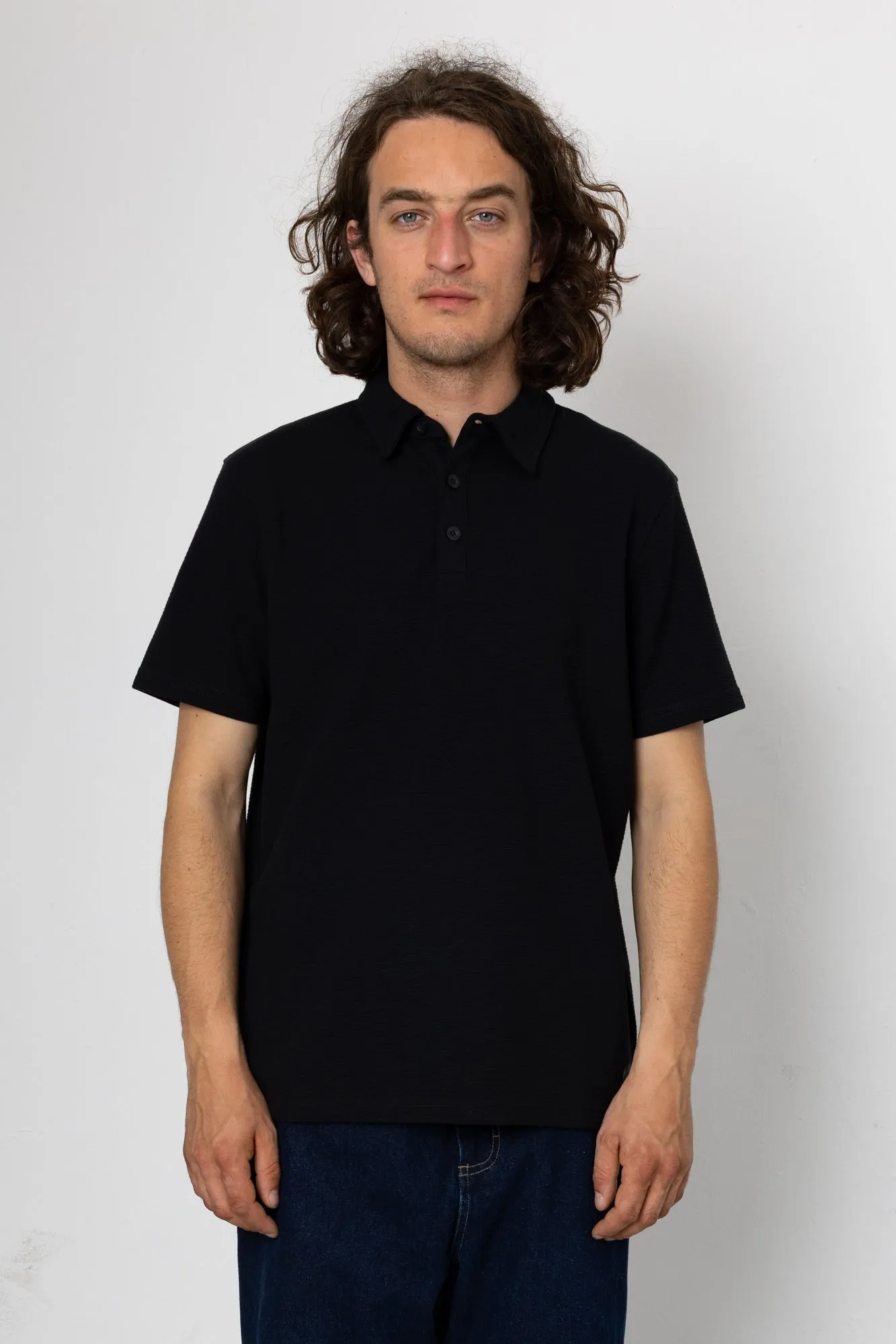Delta Polo - Black sold by Folk