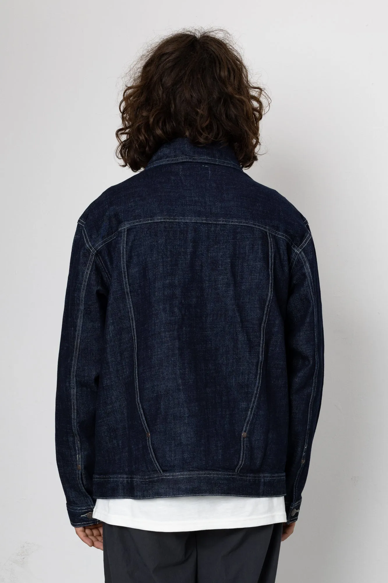 Herbie Shacket - Denim sold by Folk product image thumbnail 4