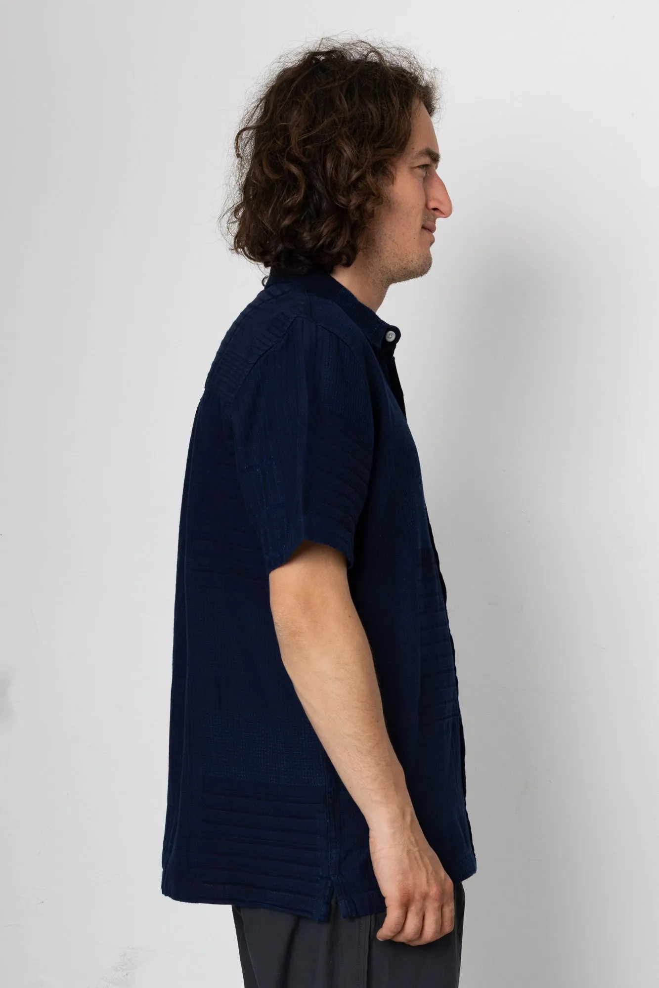 Hack Shirt - Indigo sold by Folk product image thumbnail 3